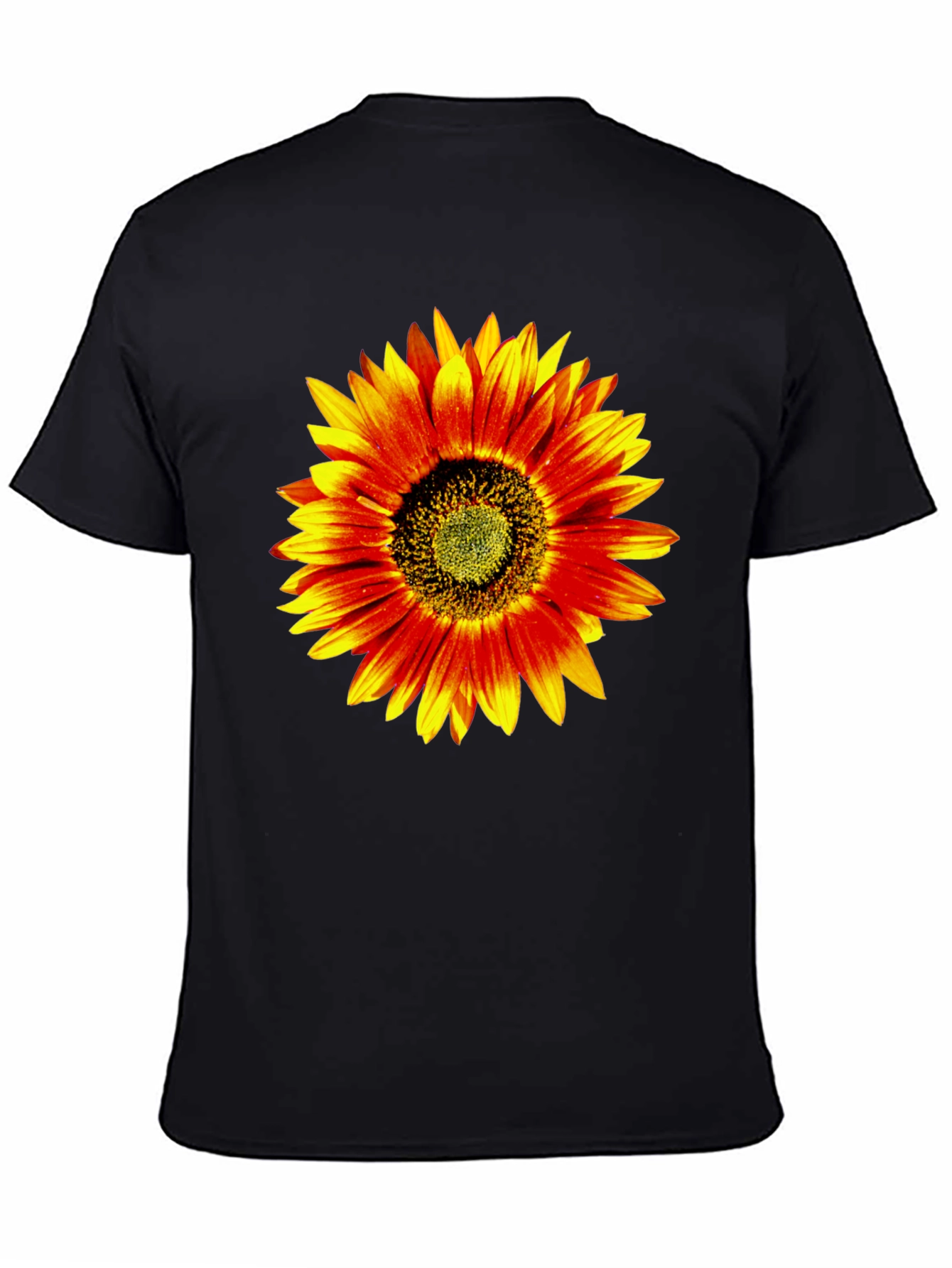 Sunflower Graphic T-Shirt - Black