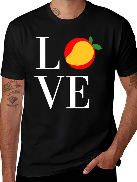 Love Mango Graphic Tee - Trendy Fruit T-Shirt