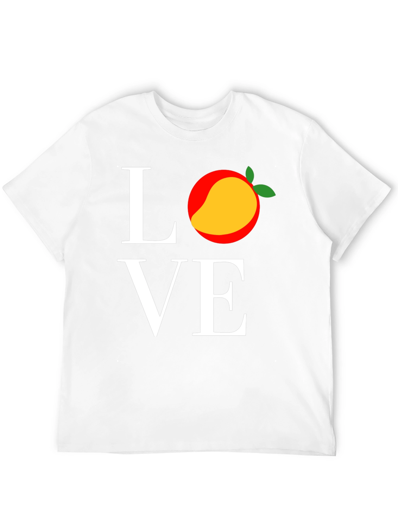 Love Mango Graphic Tee - Trendy Fruit T-Shirt