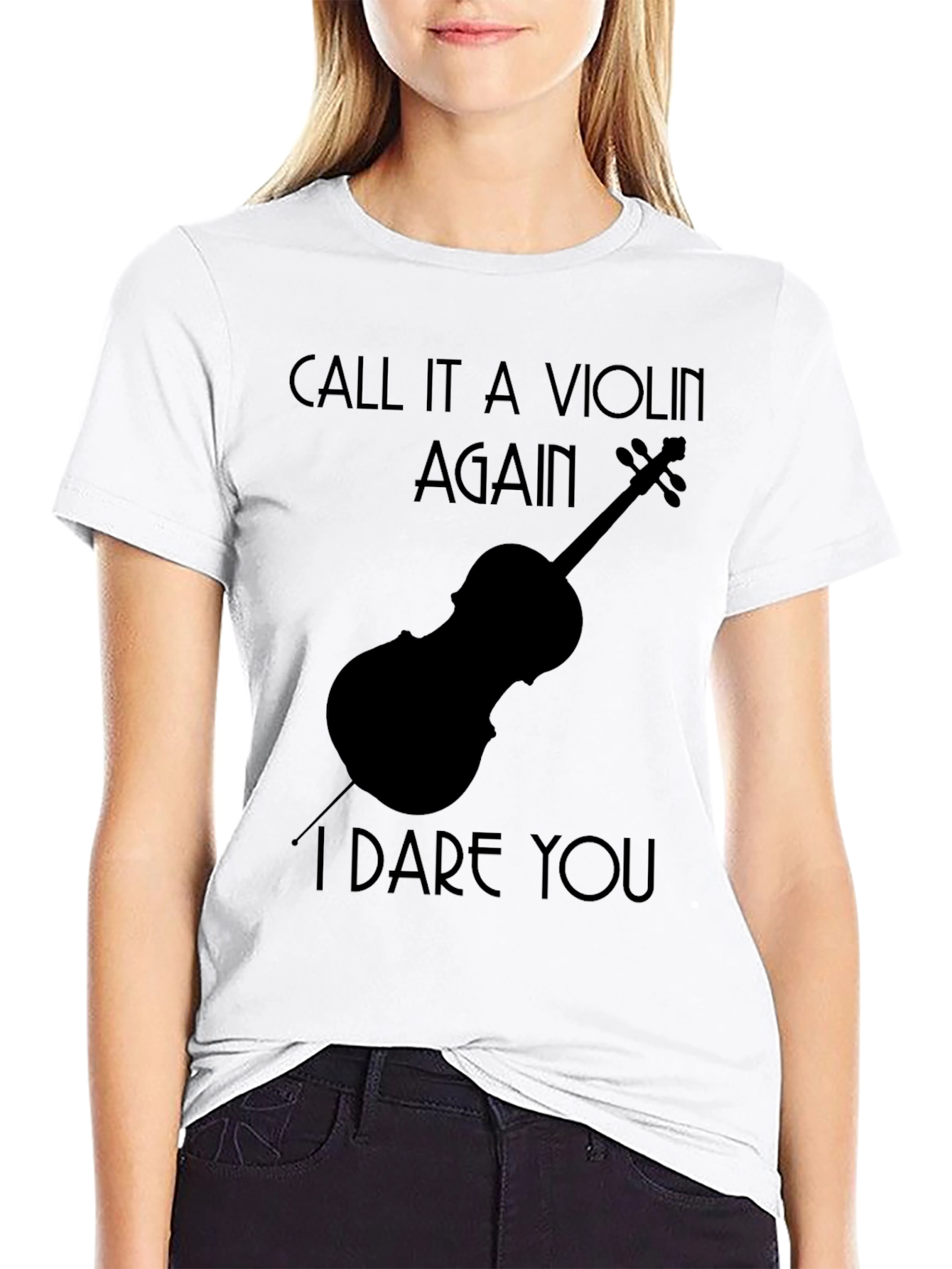 Funny Cello T-Shirt - Call It A Violin Again