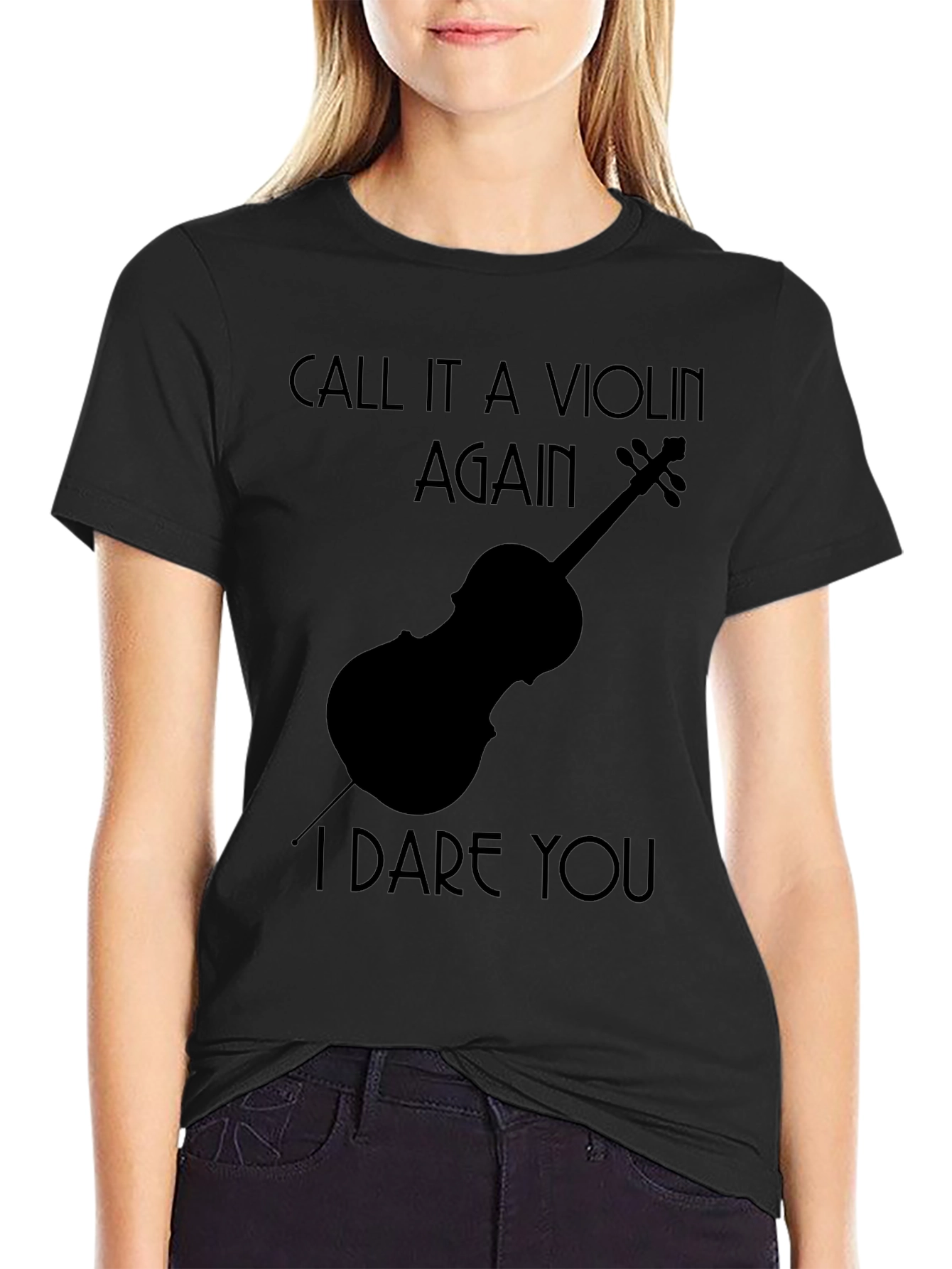 Funny Cello T-Shirt - Call It A Violin Again