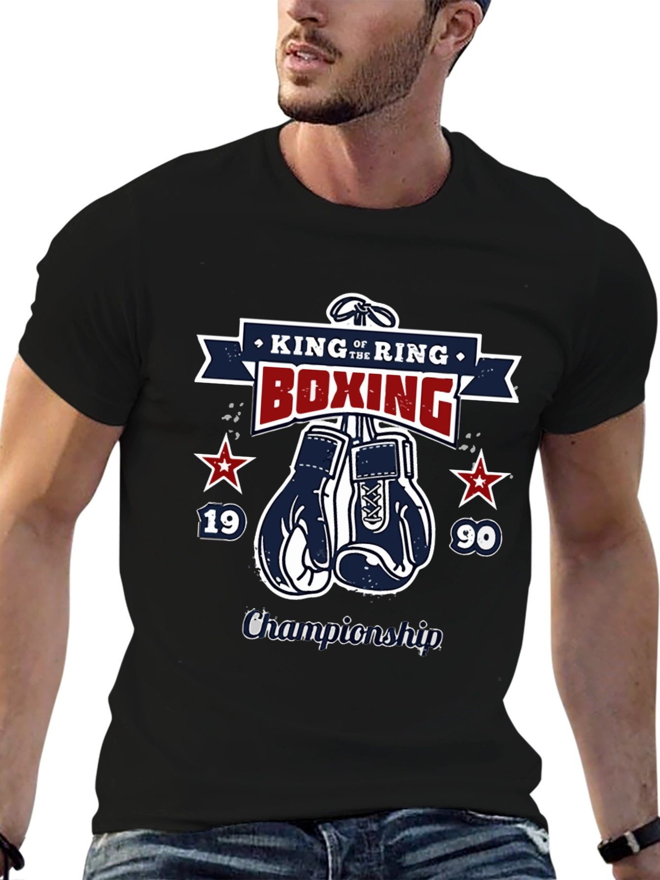 King of the Ring Boxing Graphic T-Shirt