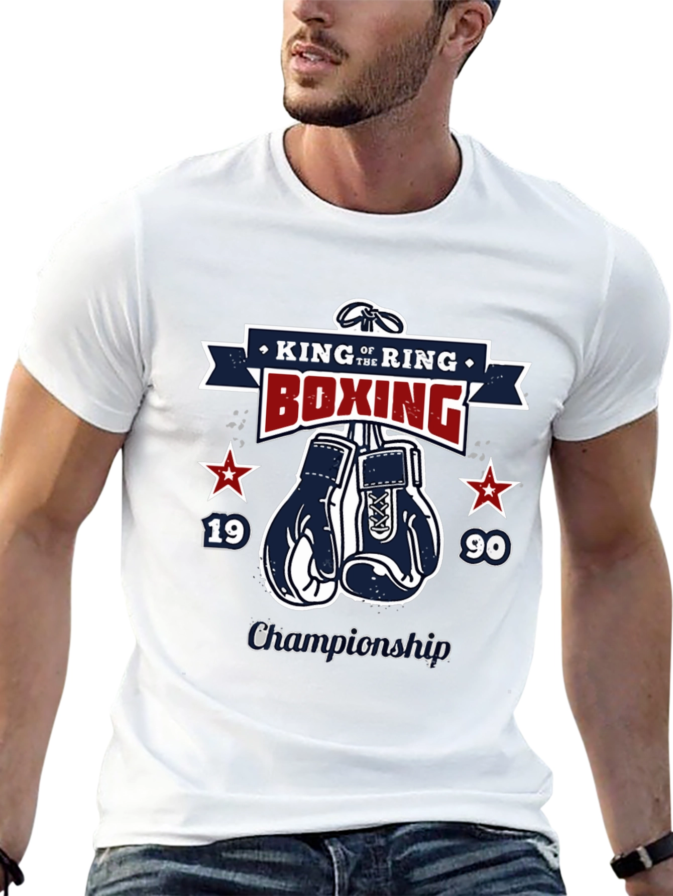 King of the Ring Boxing Graphic T-Shirt