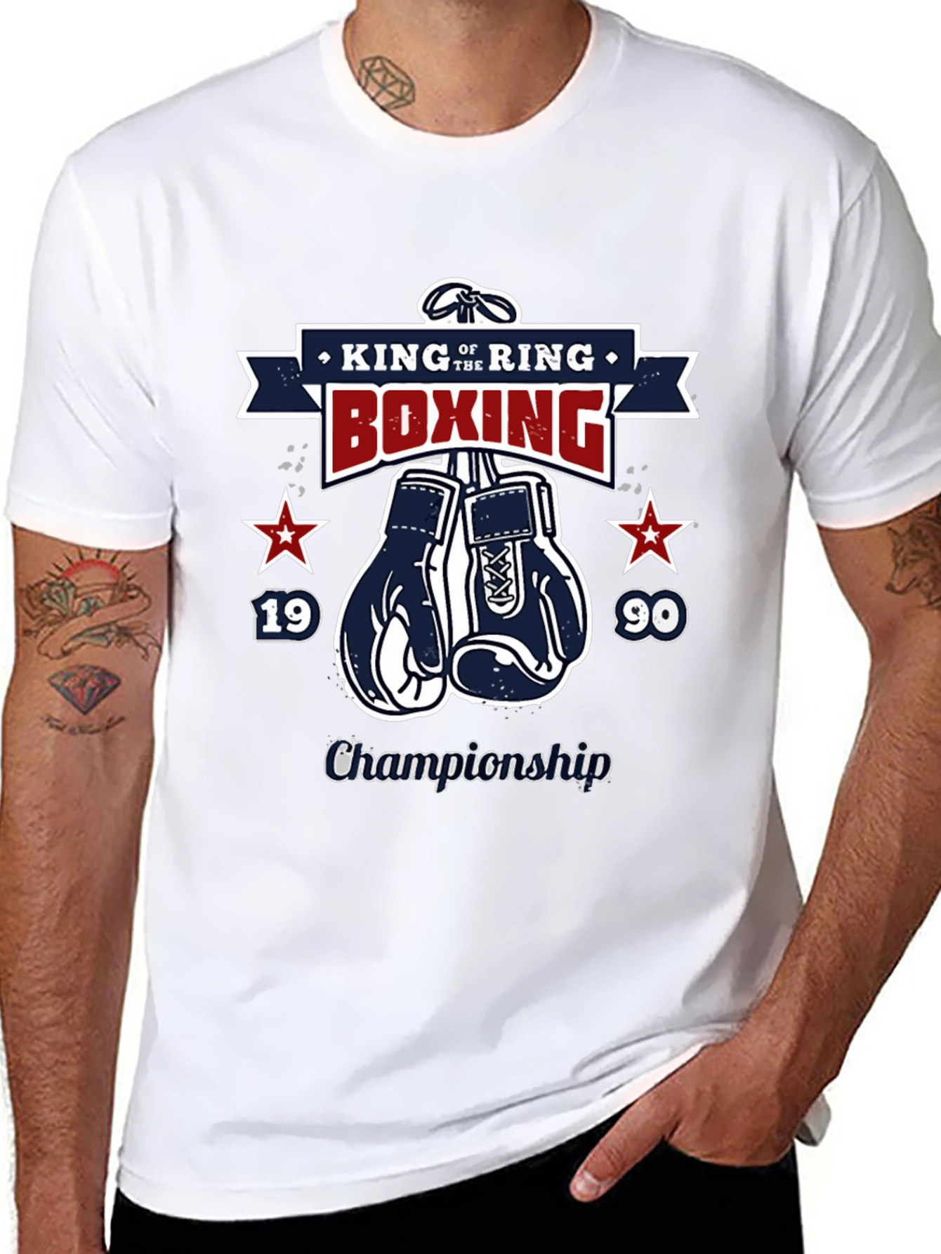 King of the Ring Boxing Graphic T-Shirt