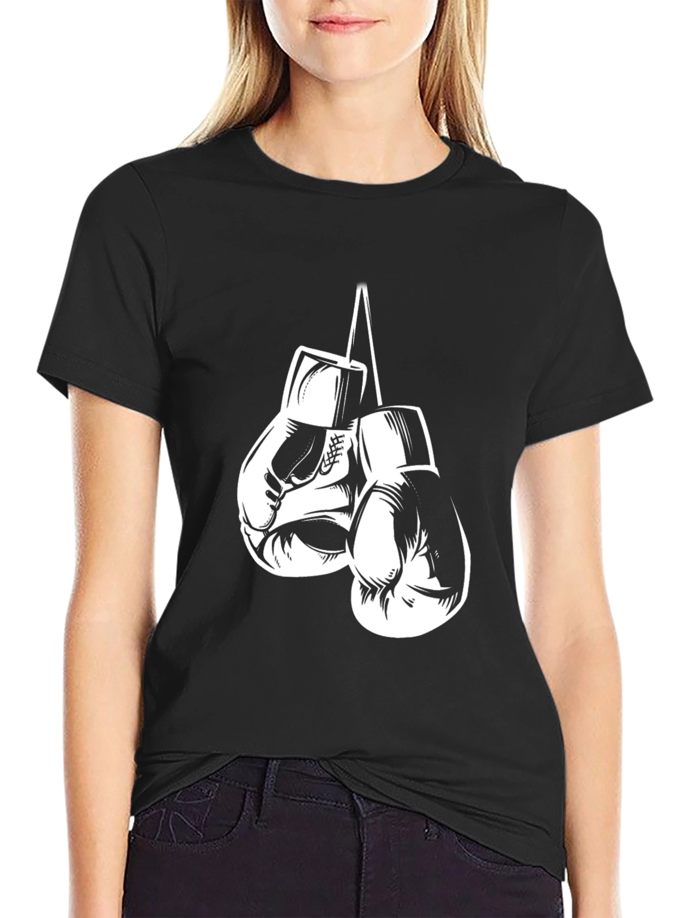 Boxing Gloves Graphic Tee - Punchy Style
