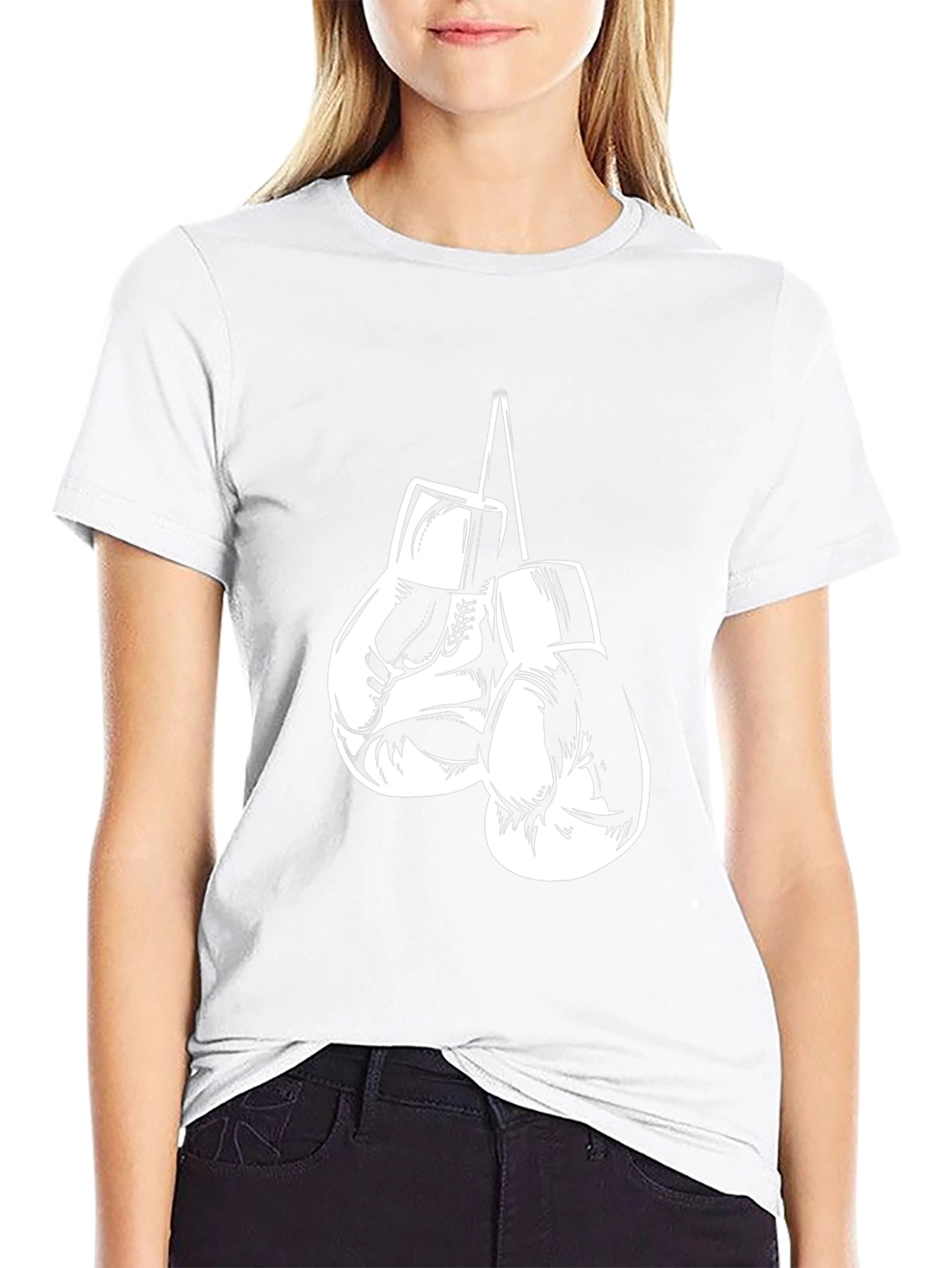 Boxing Gloves Graphic Tee - Punchy Style