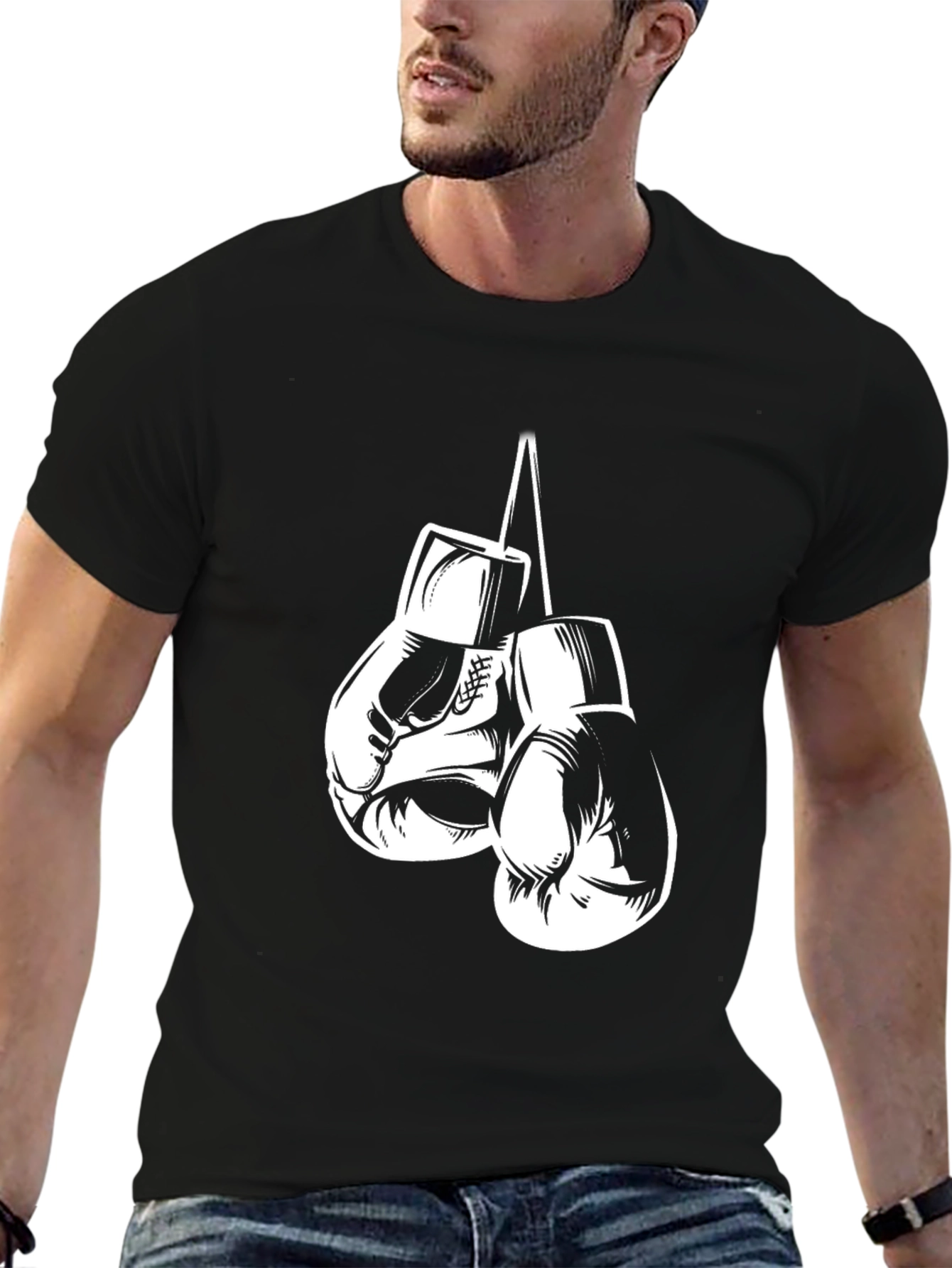 Boxing Gloves Graphic Tee - Punchy Style