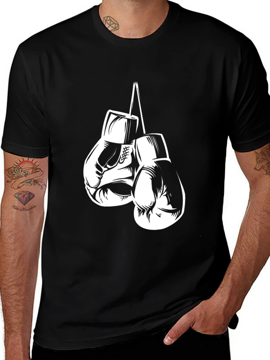 Boxing Gloves Graphic Tee - Punchy Style