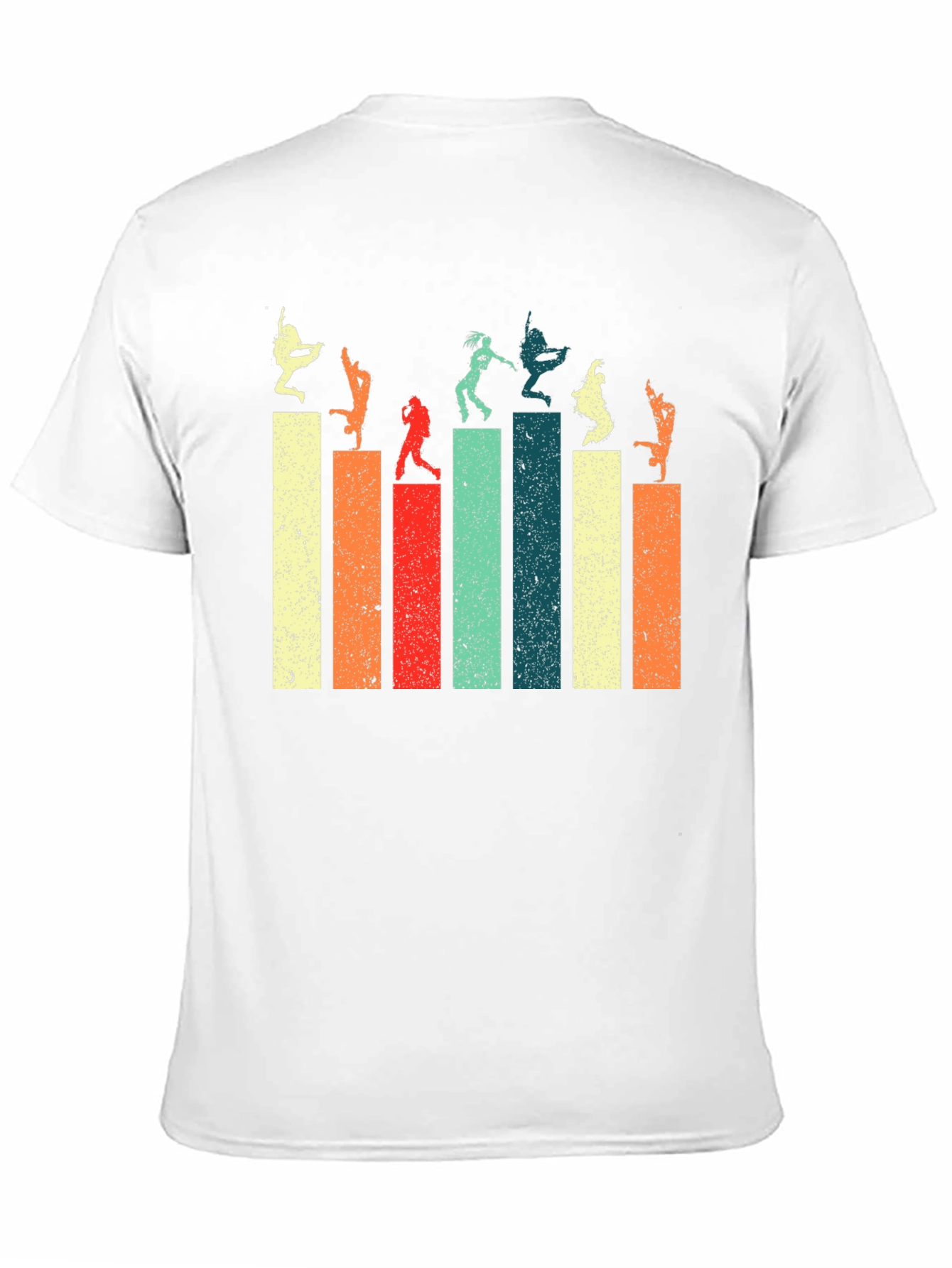 Retro Dance Silhouette Graphic Tee