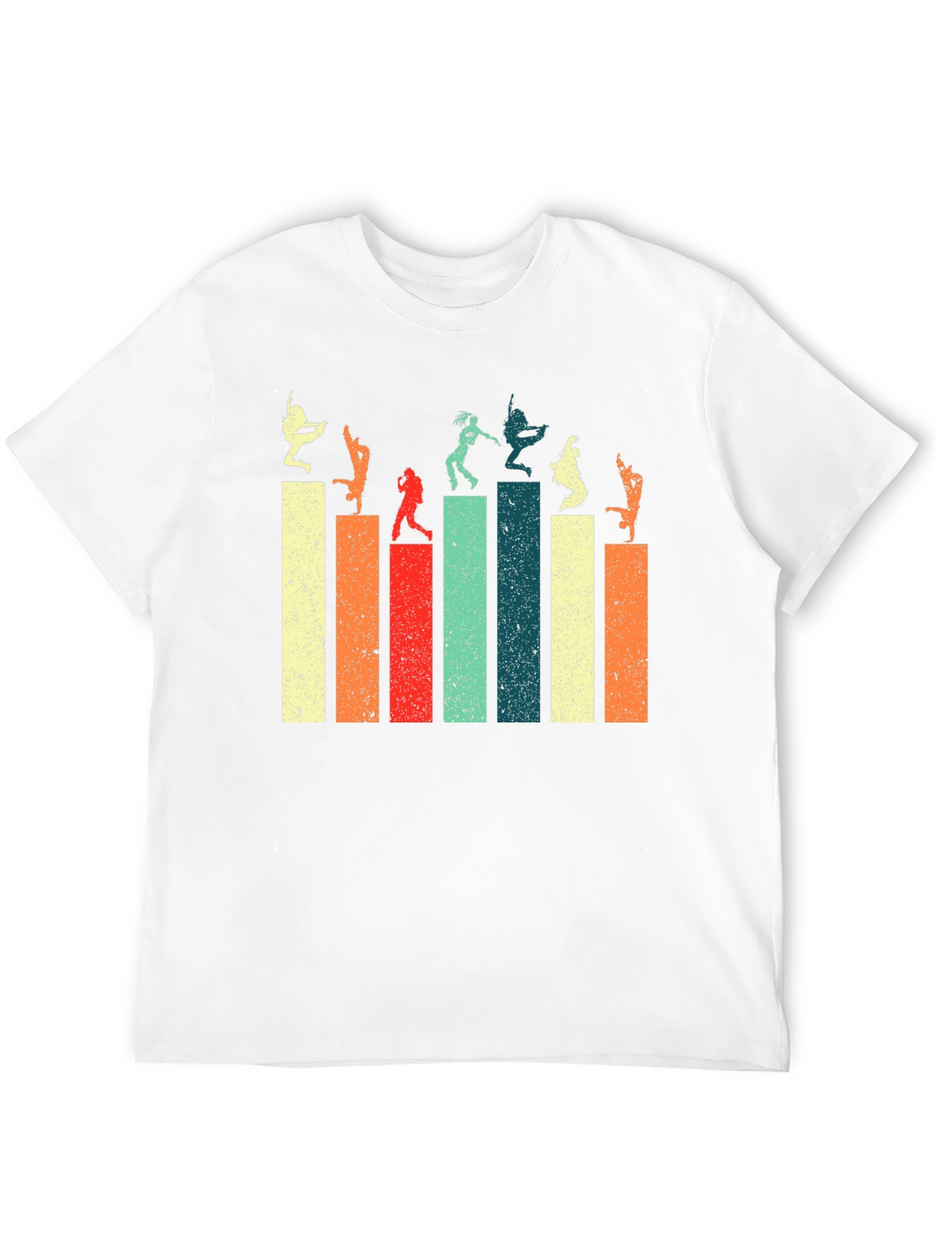 Retro Dance Silhouette Graphic Tee