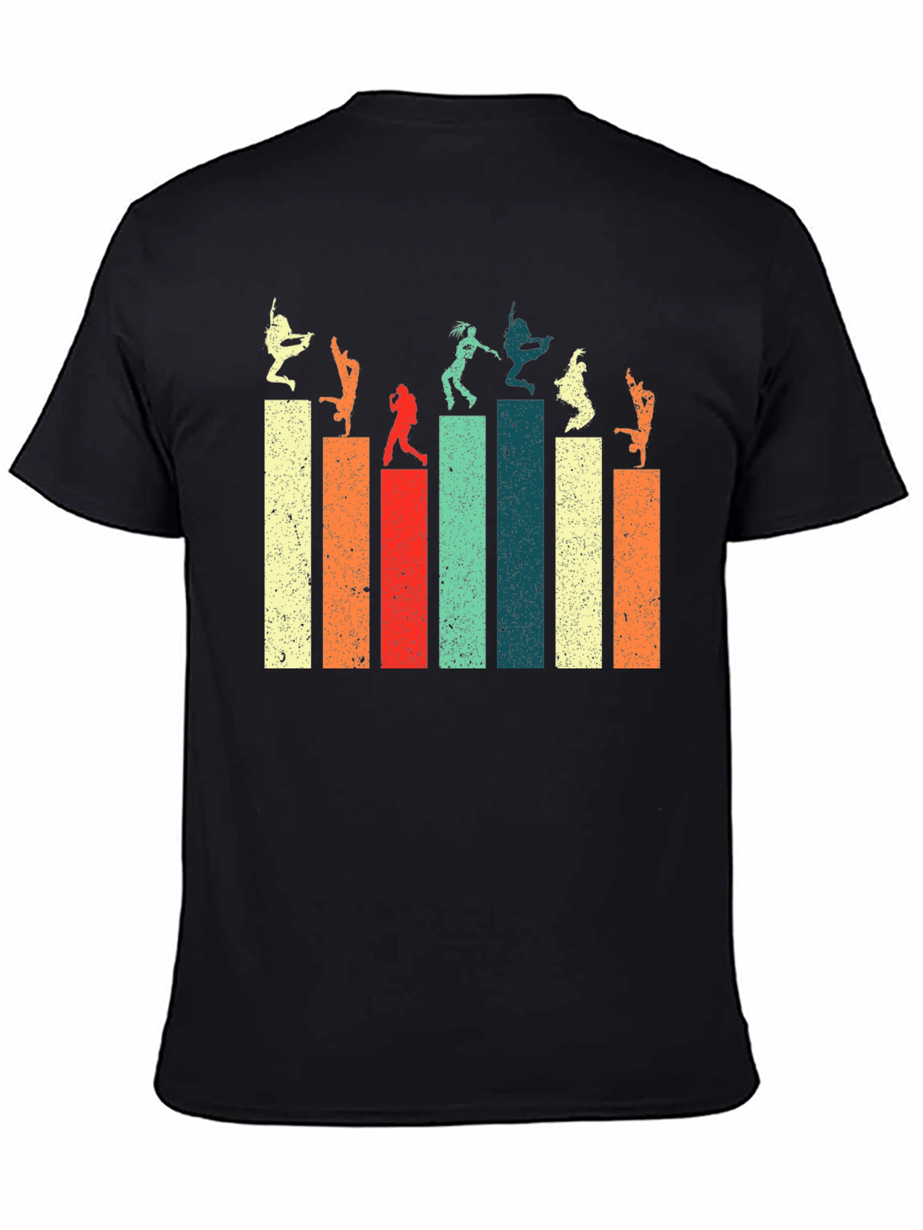 Retro Dance Silhouette Graphic Tee