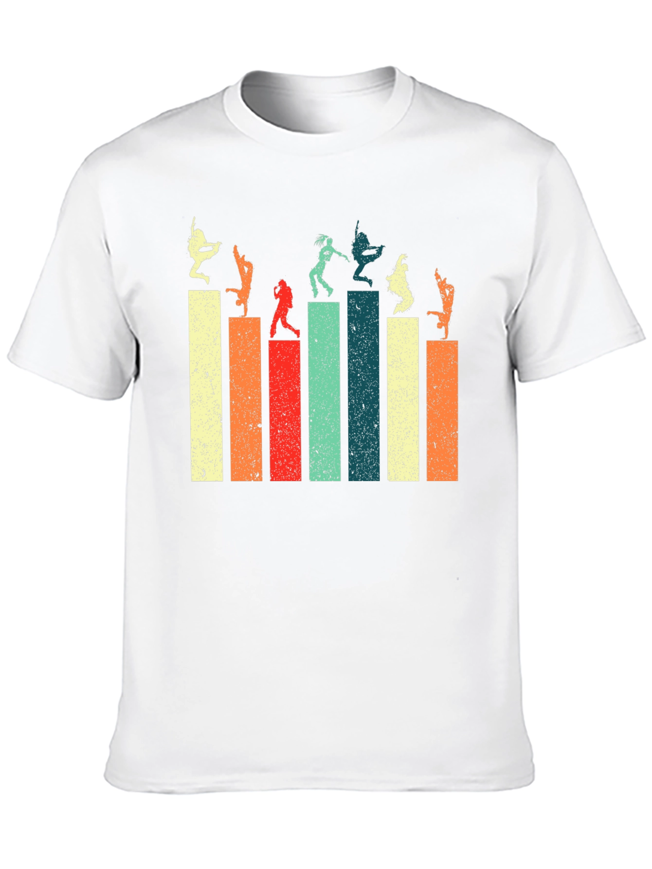 Retro Dance Silhouette Graphic Tee