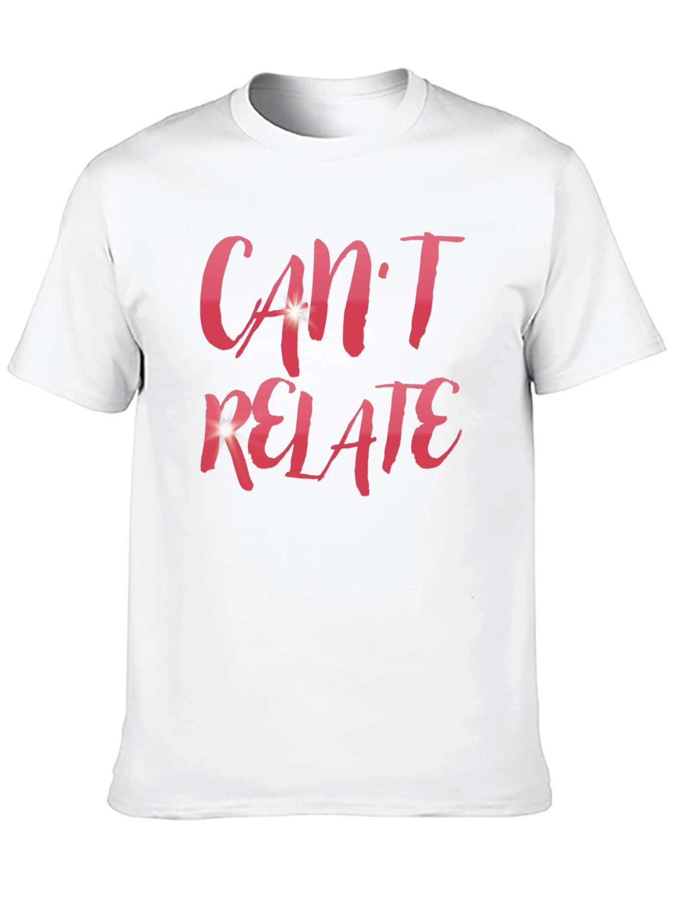 Cant Relate Black Graphic Tee