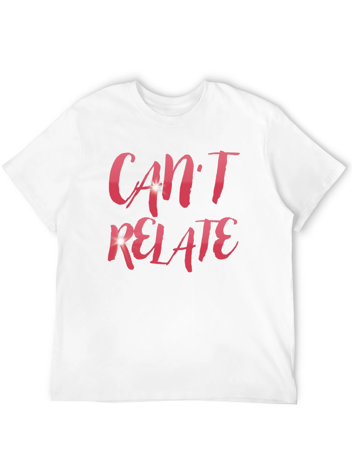 Cant Relate Black Graphic Tee
