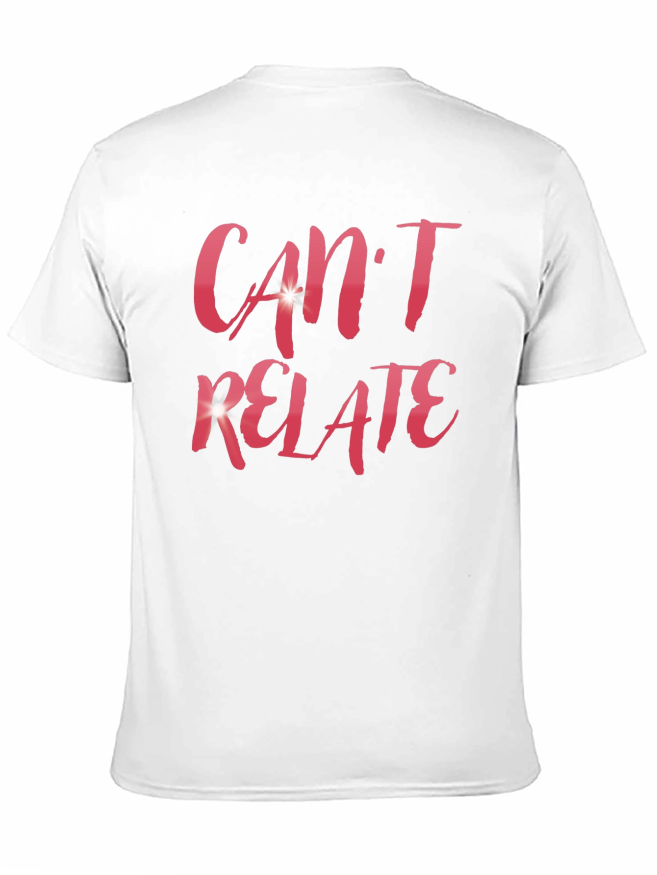 Cant Relate Black Graphic Tee