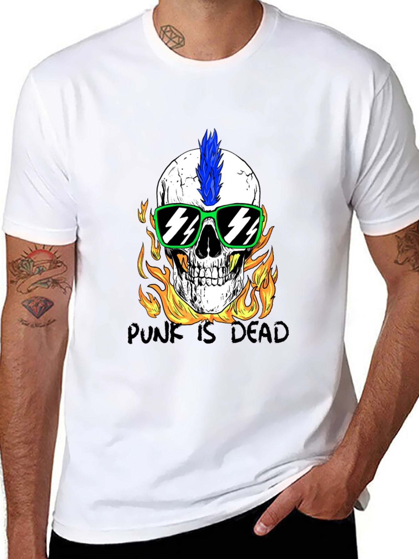 Punk is Dead Skull Graphic Tee