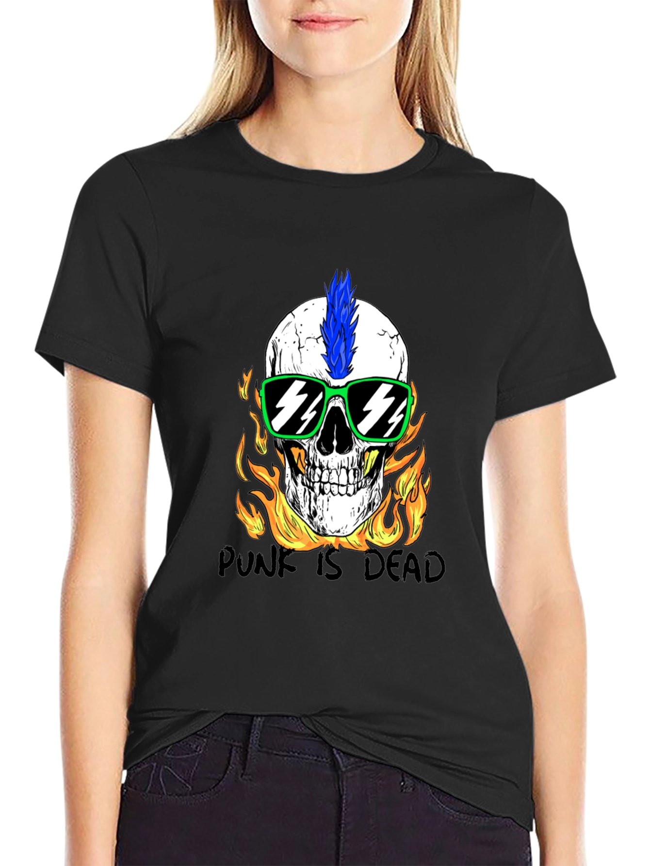 Punk is Dead Skull Graphic Tee