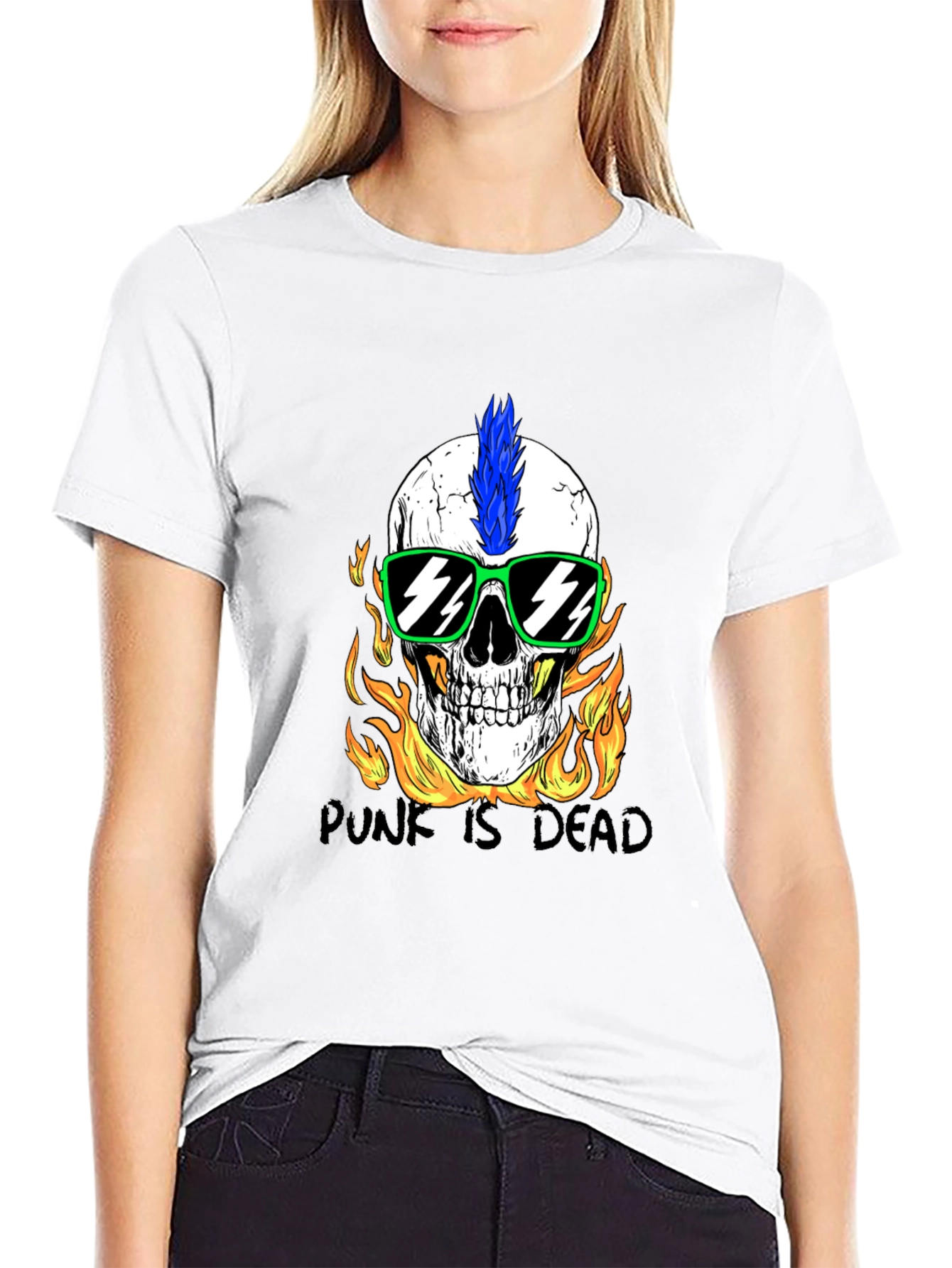 Punk is Dead Skull Graphic Tee
