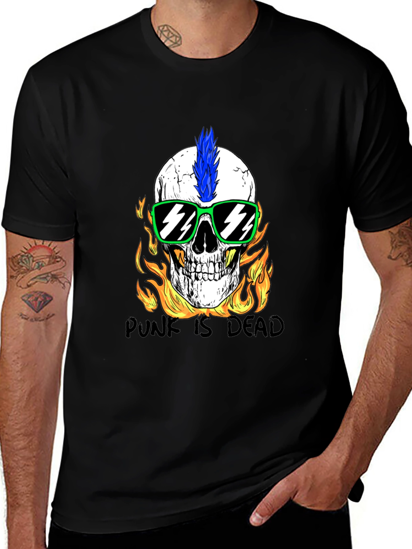 Punk is Dead Skull Graphic Tee