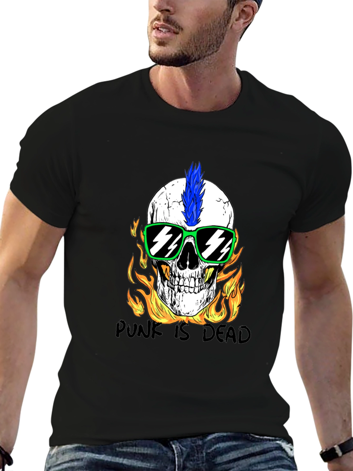 Punk is Dead Skull Graphic Tee