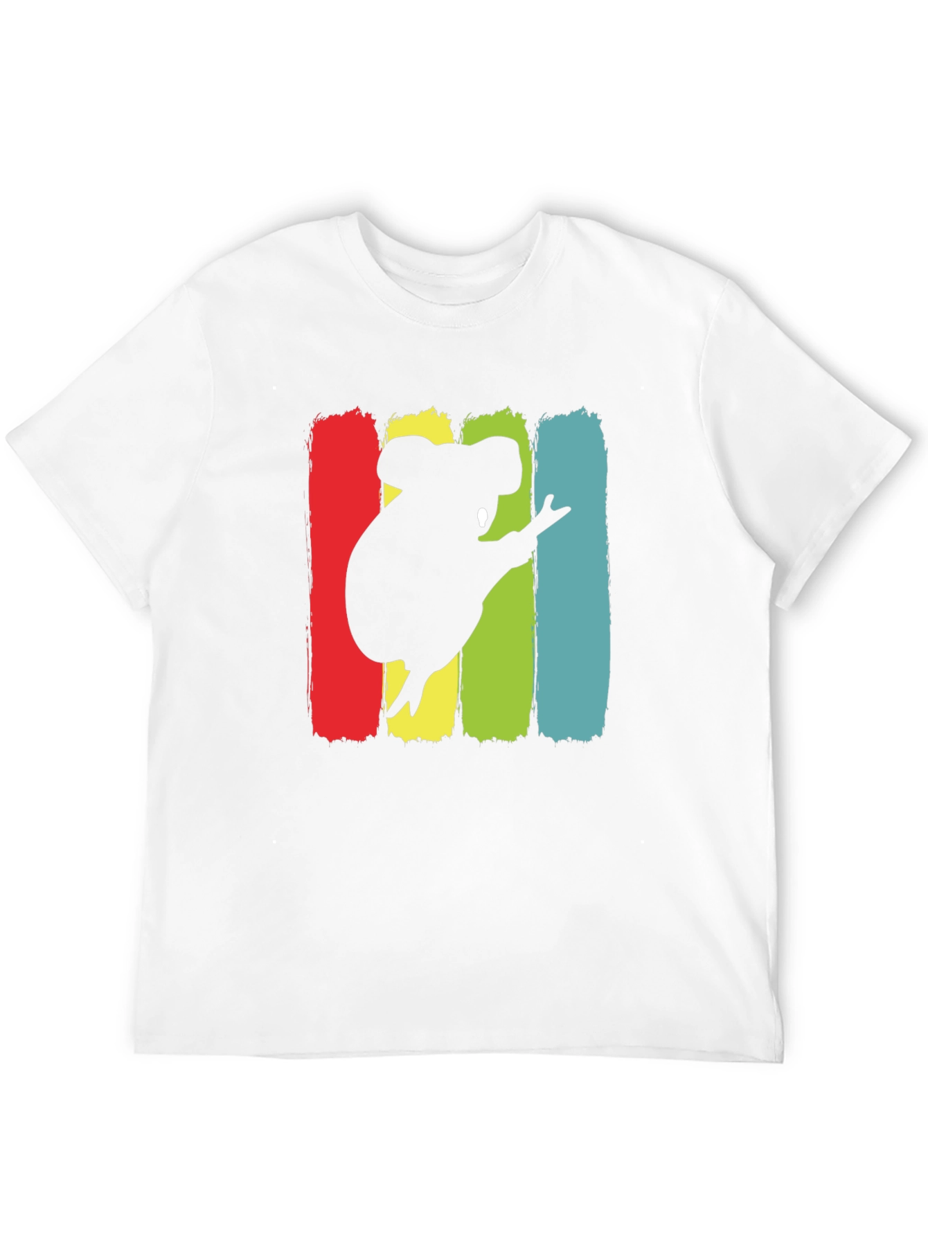 Koala Silhouette Graphic Tee - Unisex Black T-Shirt