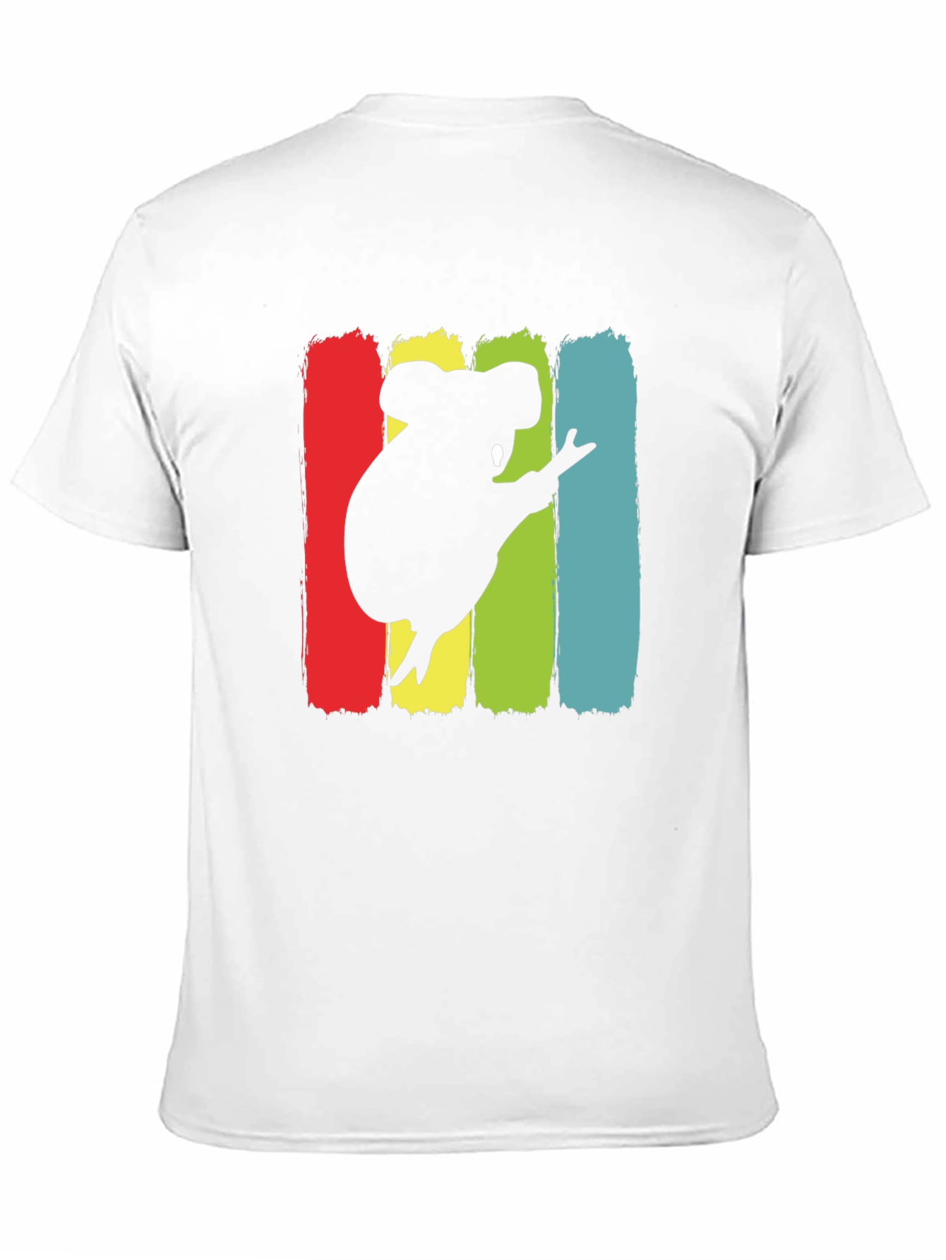 Koala Silhouette Graphic Tee - Unisex Black T-Shirt