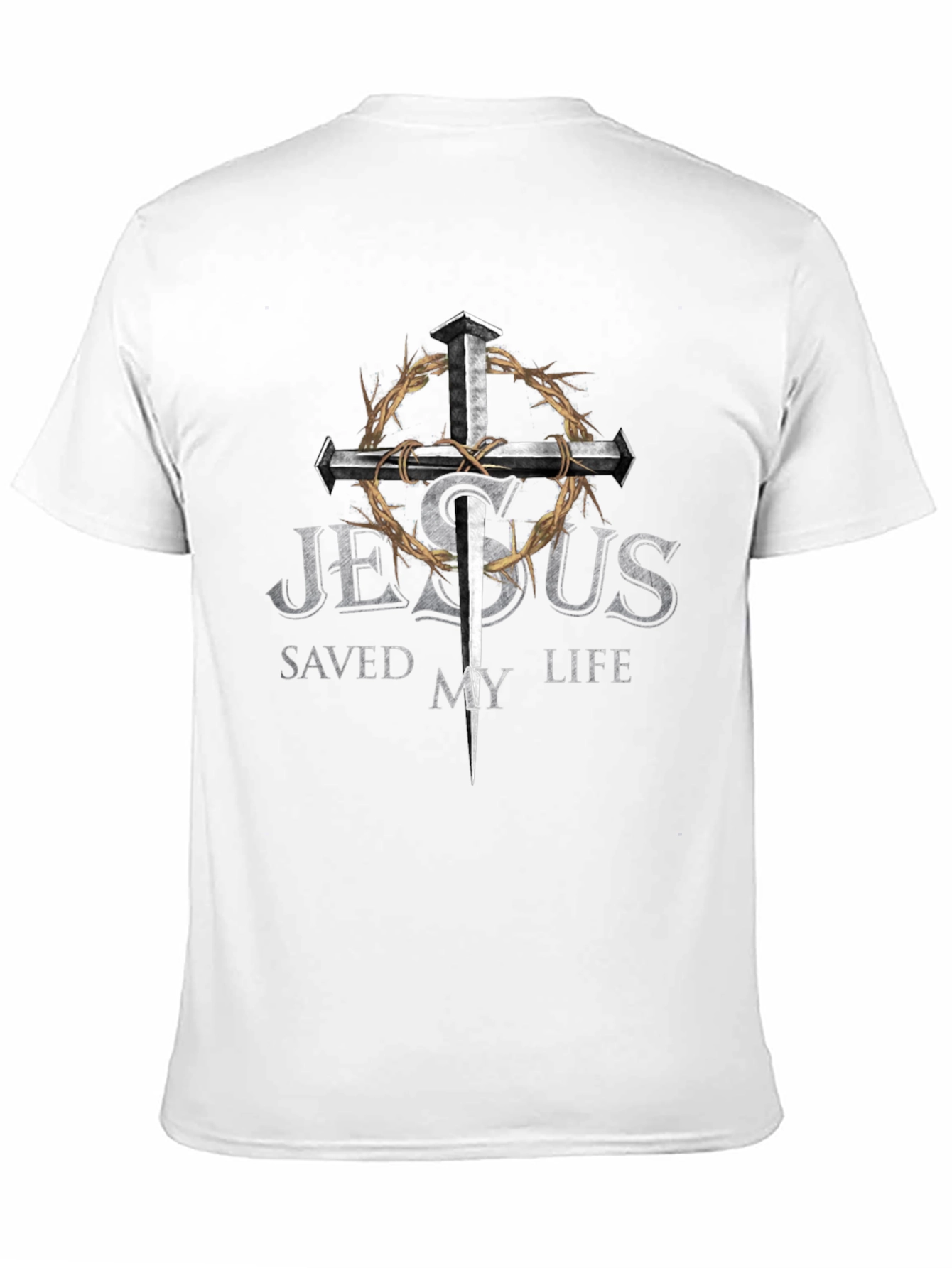 Jesus Saved My Life Christian T-Shirt