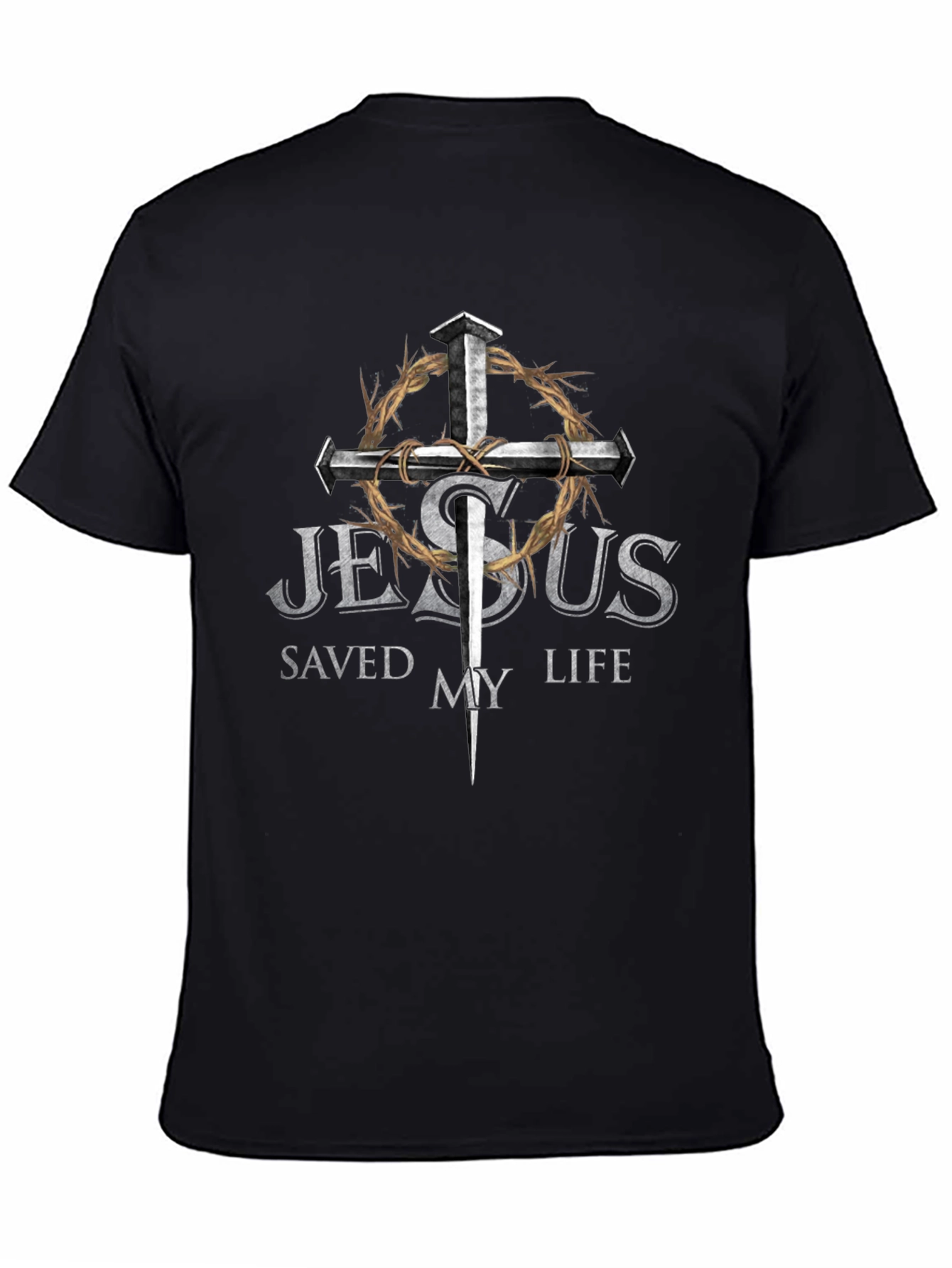Jesus Saved My Life Christian T-Shirt