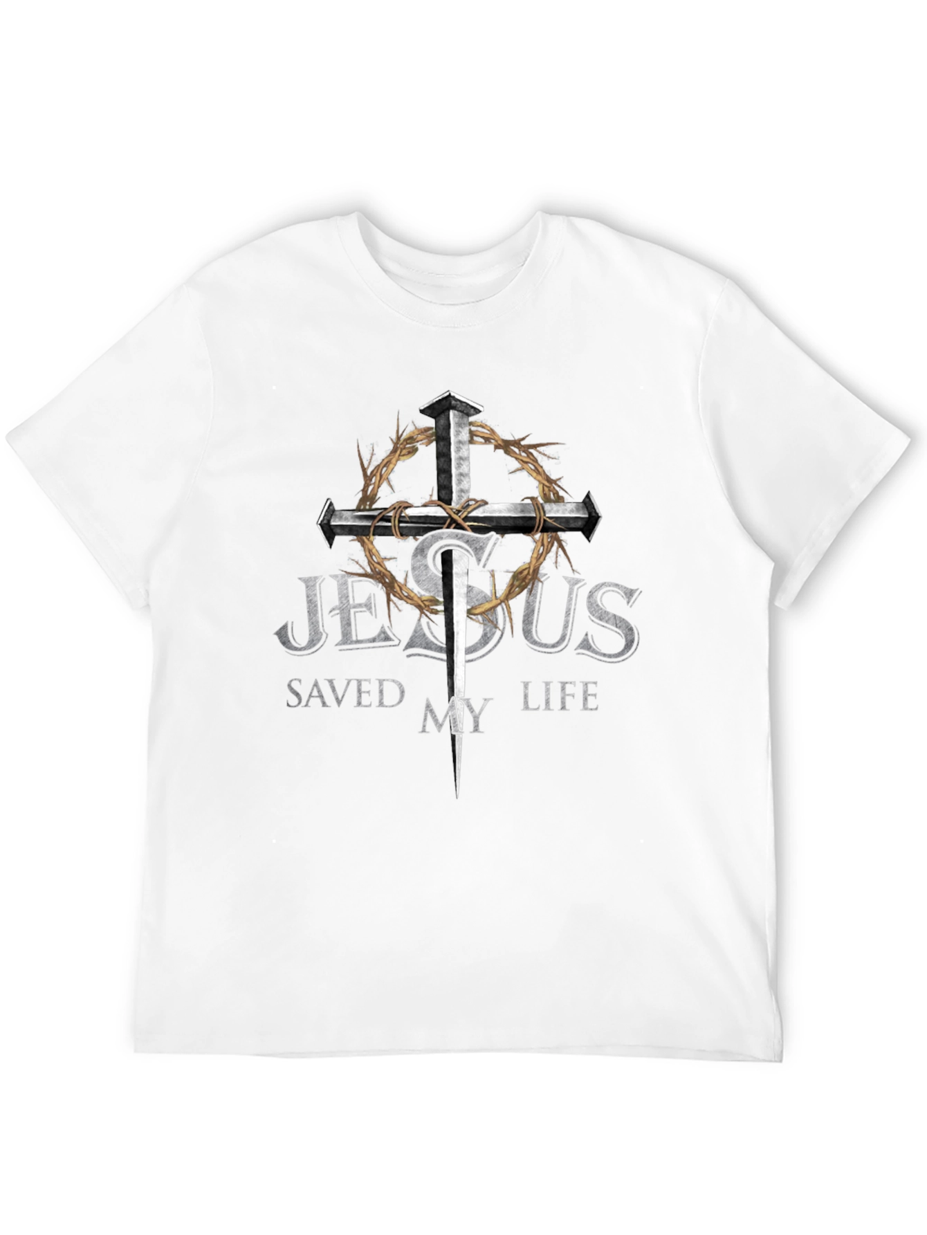 Jesus Saved My Life Christian T-Shirt