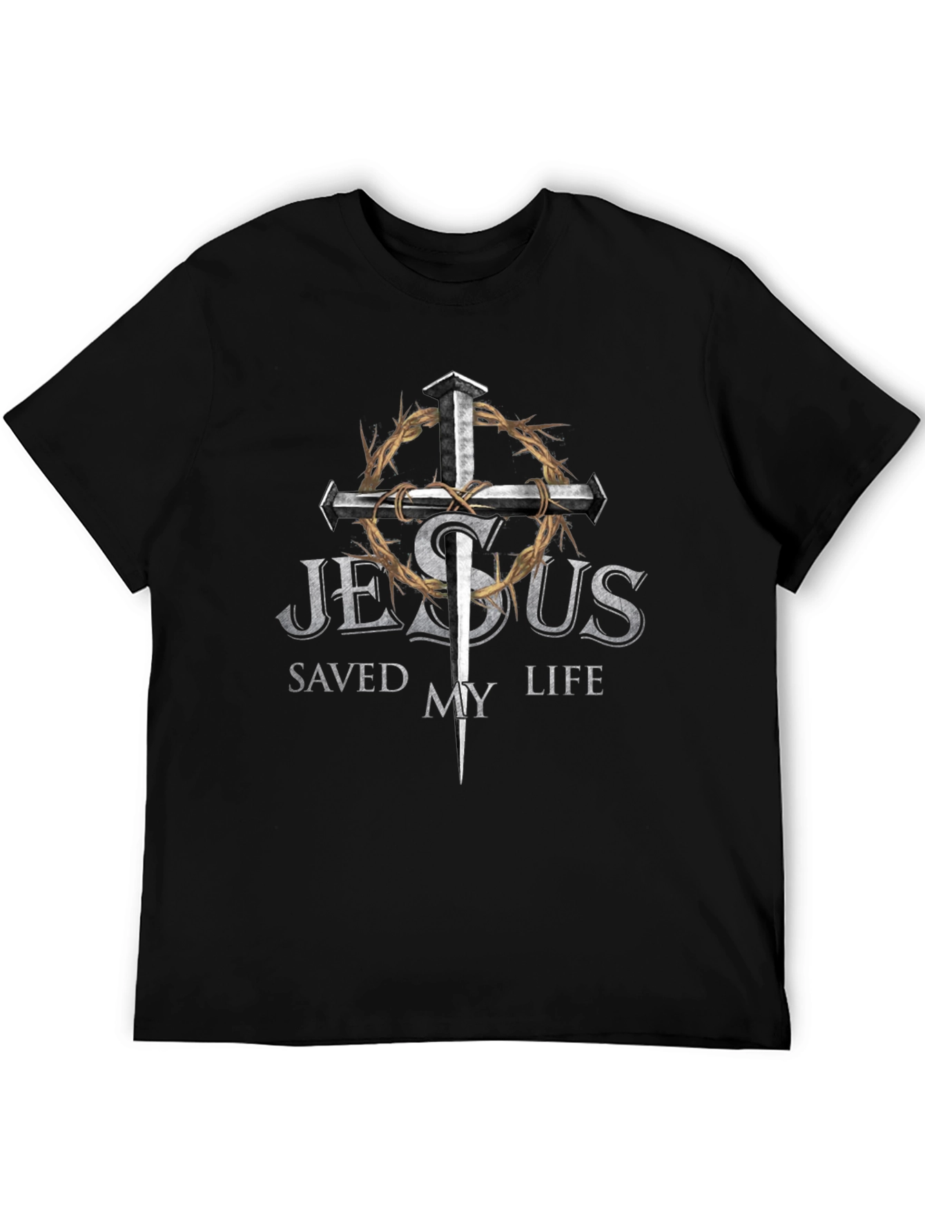 Jesus Saved My Life Christian T-Shirt