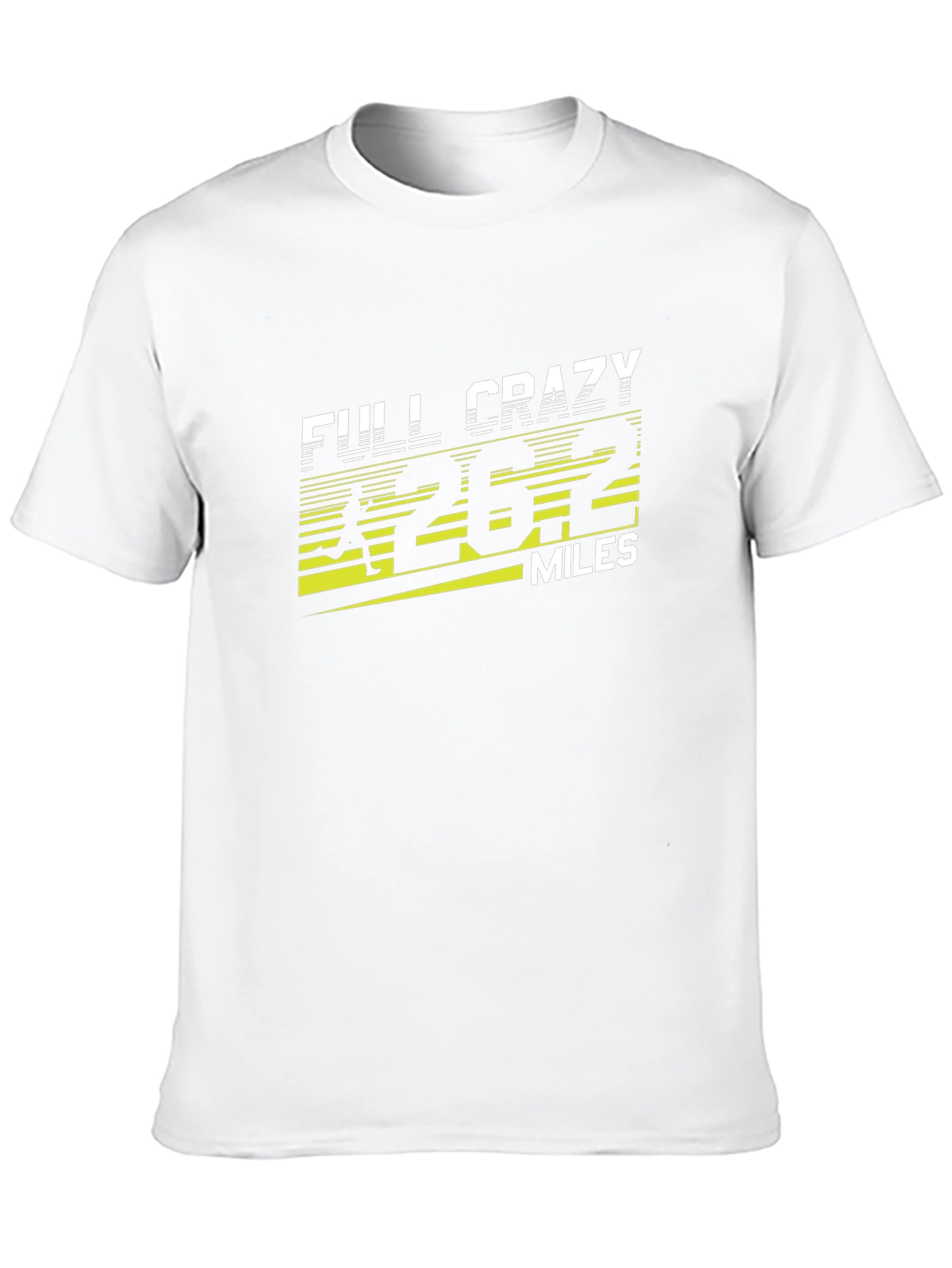 Full Crazy 26.2 Miles Marathon T-Shirt