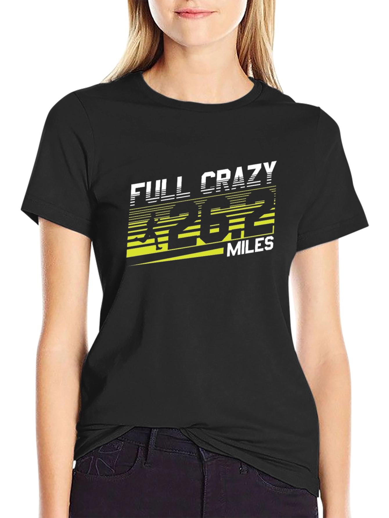 Full Crazy 26.2 Miles Marathon T-Shirt