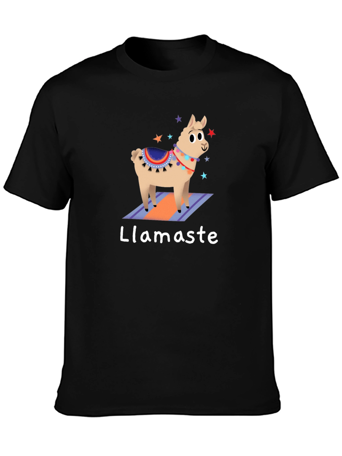 Llamaste Graphic Tee - Yoga Llama T-Shirt
