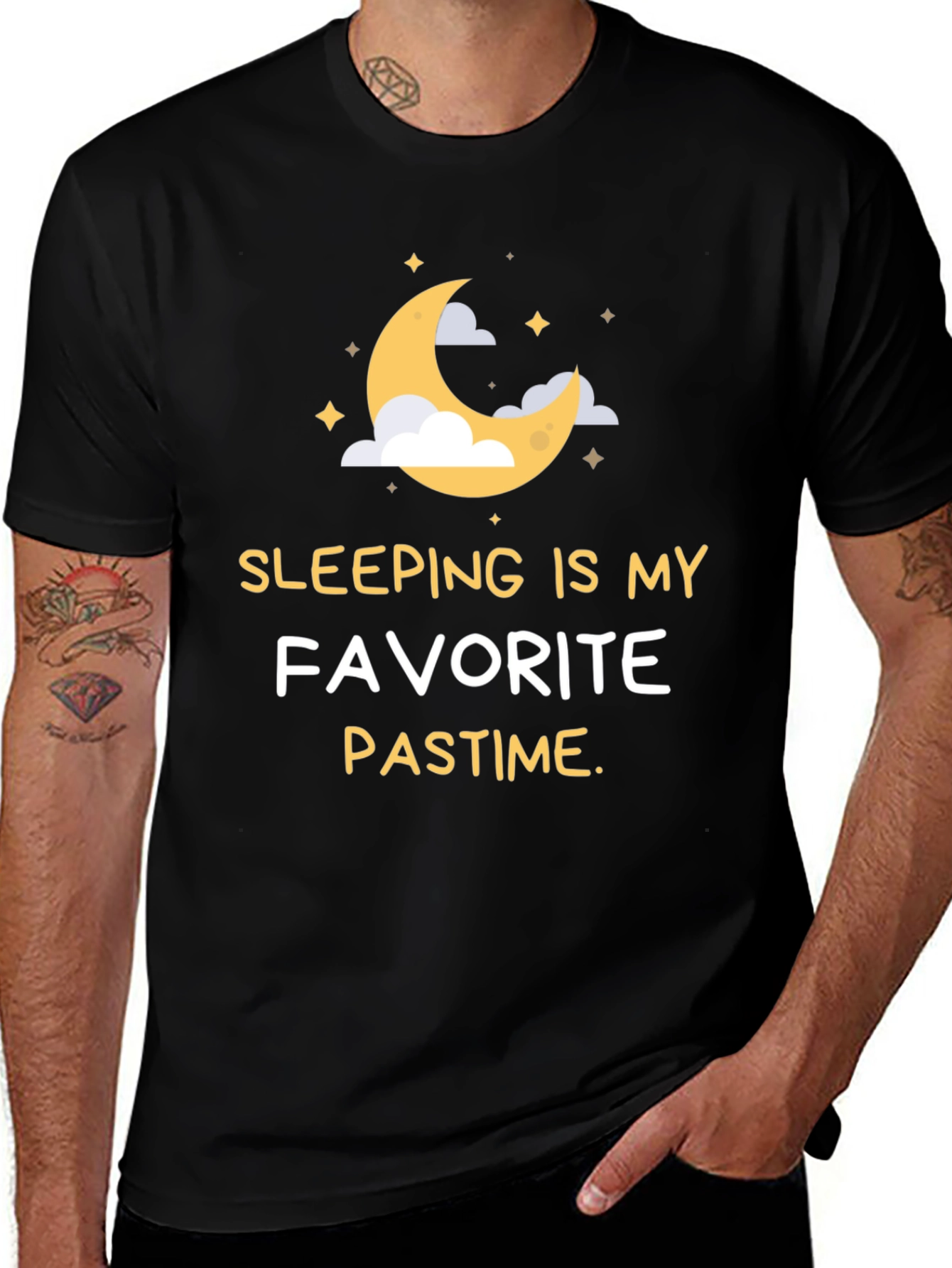Sleeping is My Favorite Pastime Graphic Tee