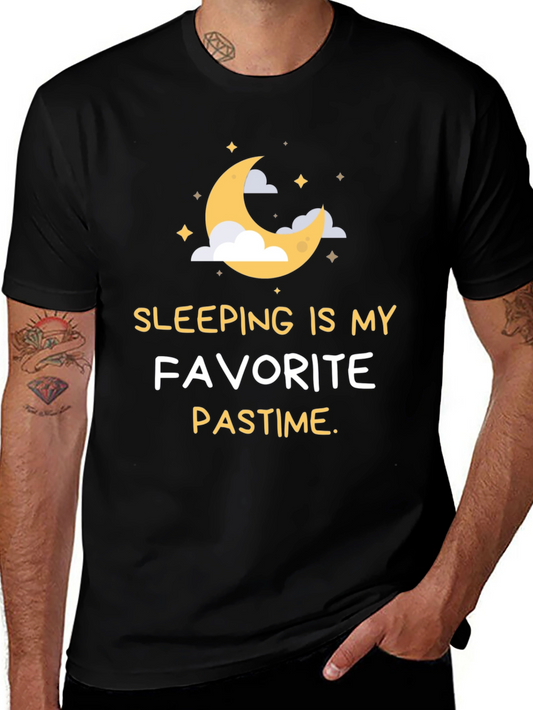 Sleeping is My Favorite Pastime Graphic Tee