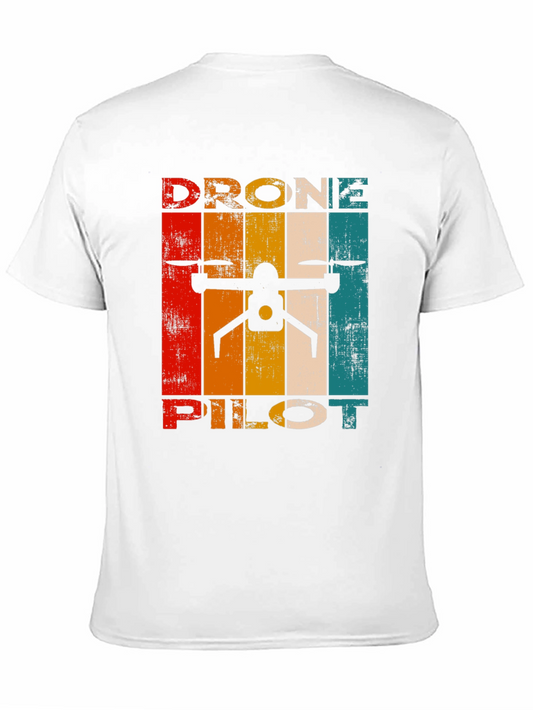 Drone Pilot Retro Graphic T-Shirt