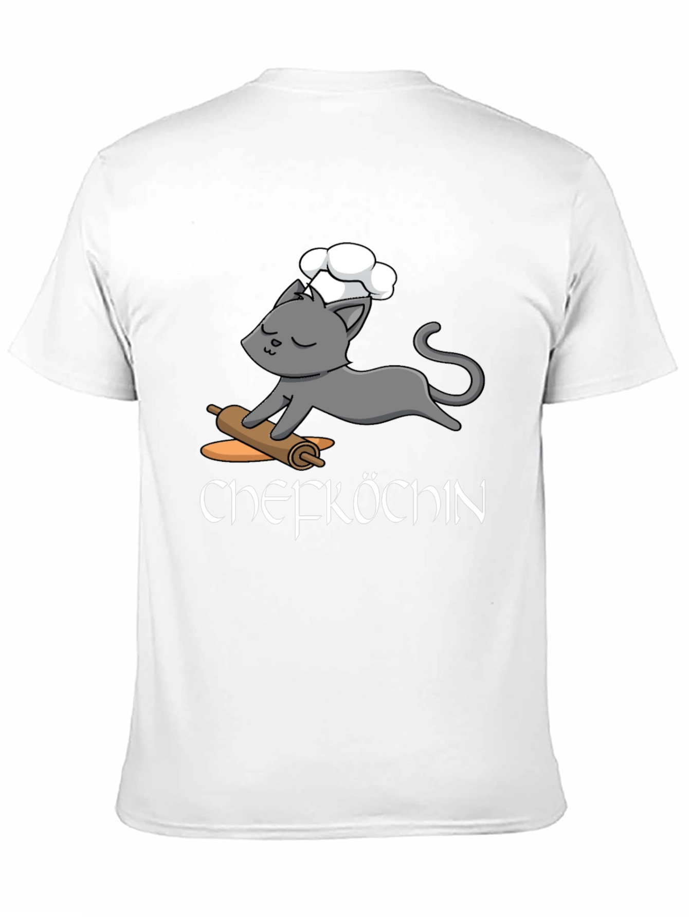 Chefkoch T-Shirt - Cute Cat Baker Design