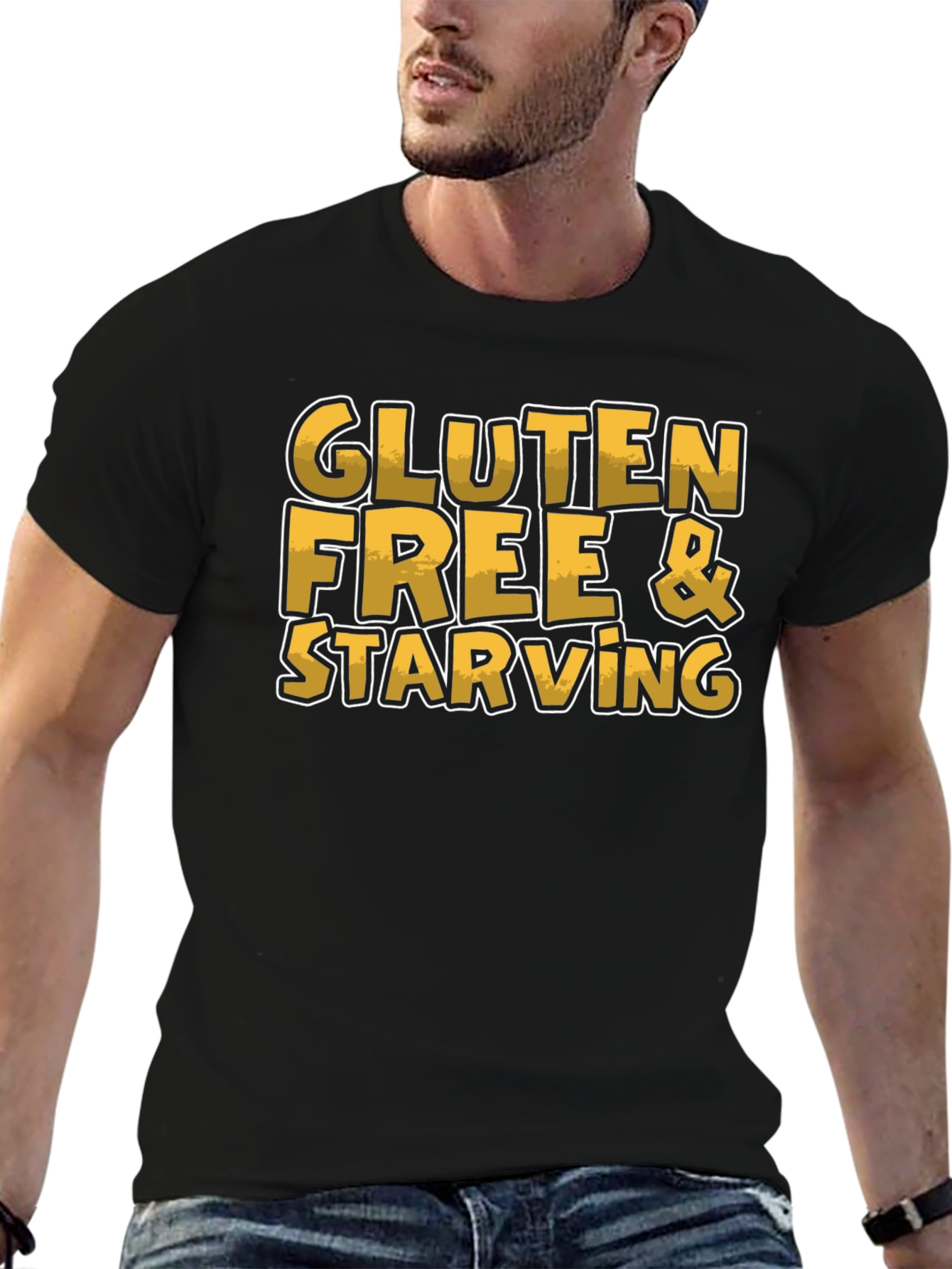 Gluten Free & Starving Graphic T-Shirt