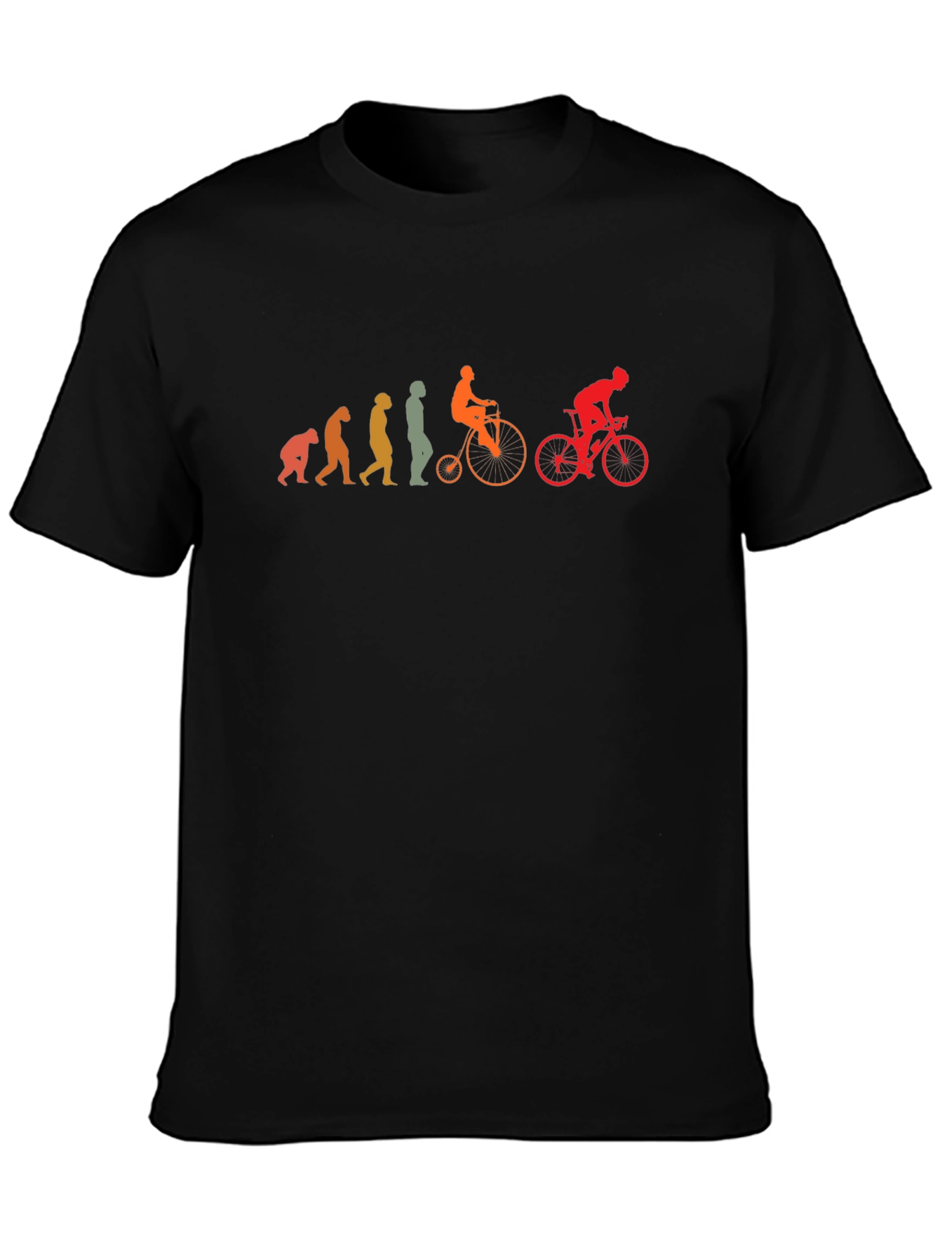 Evolution of a Cyclist T-Shirt