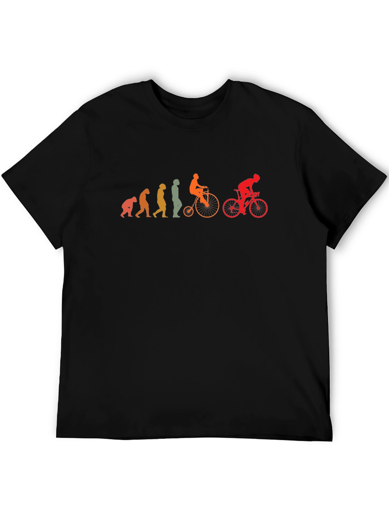 Evolution of a Cyclist T-Shirt