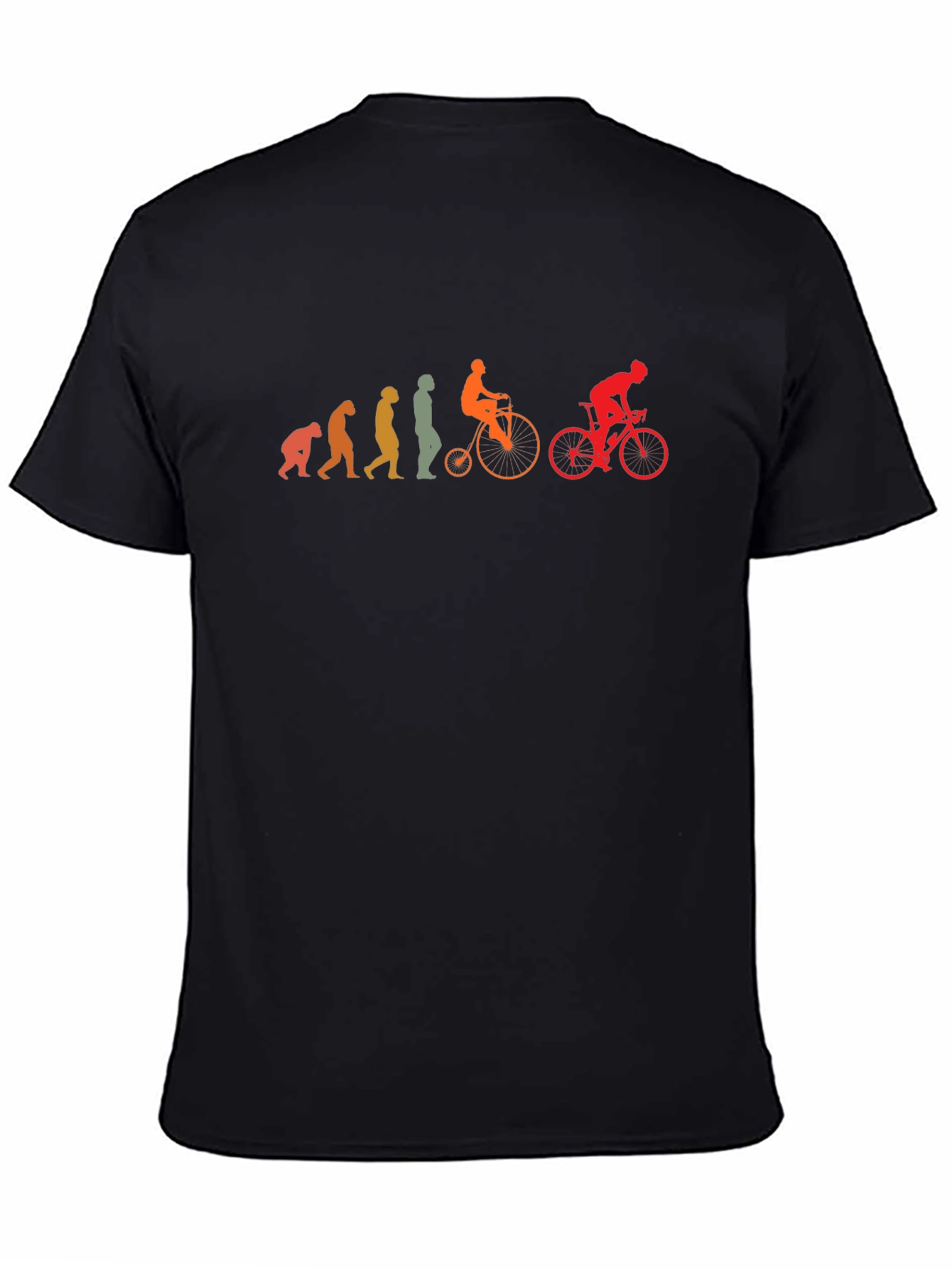 Evolution of a Cyclist T-Shirt