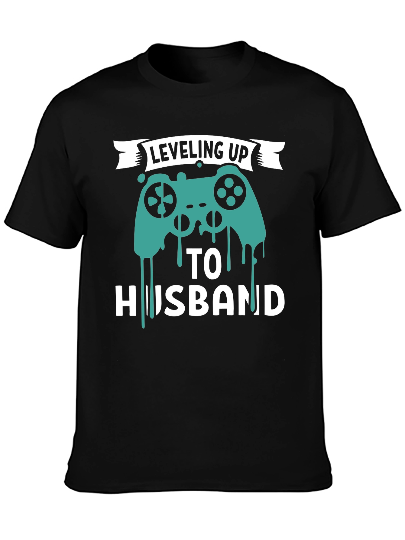 Leveling Up To Husband T-Shirt Funny Gamer