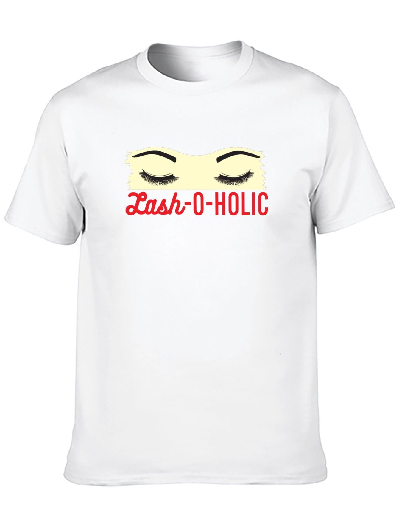 Lash-O-Holic Graphic Tee - Stylish & Trendy