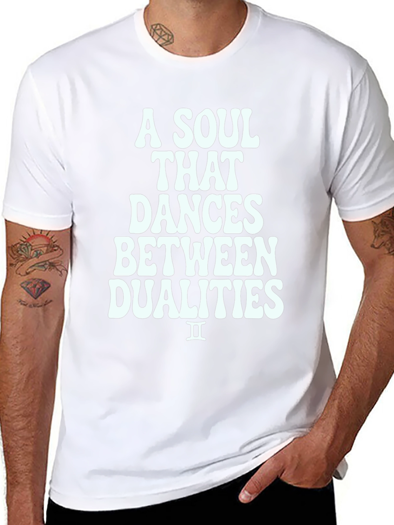 A Soul That Dances Between Dualities T-Shirt