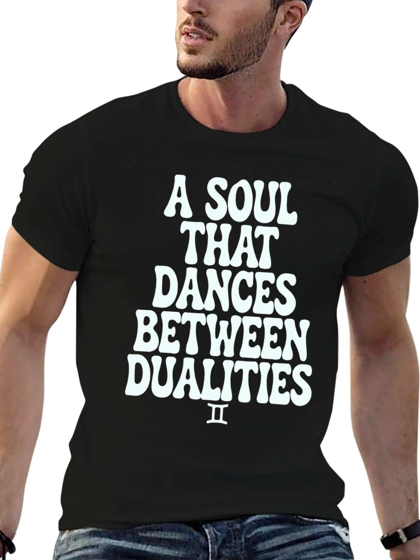 A Soul That Dances Between Dualities T-Shirt