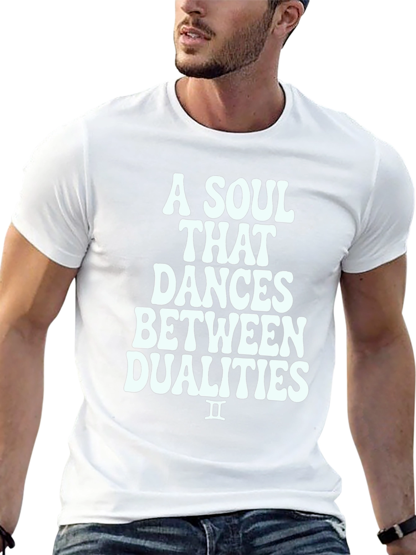 A Soul That Dances Between Dualities T-Shirt