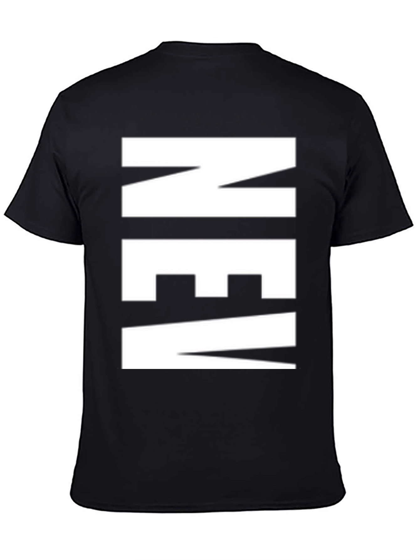 Bold NEV Graphic Tee - Black