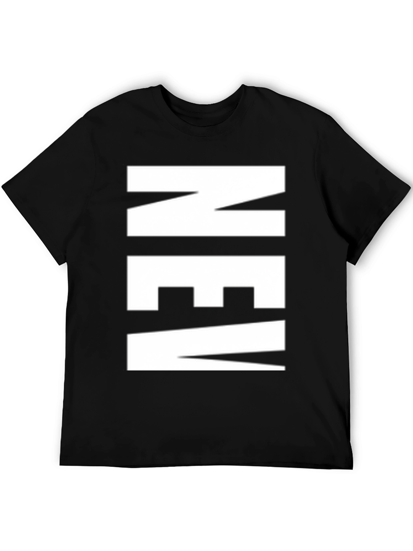 Bold NEV Graphic Tee - Black
