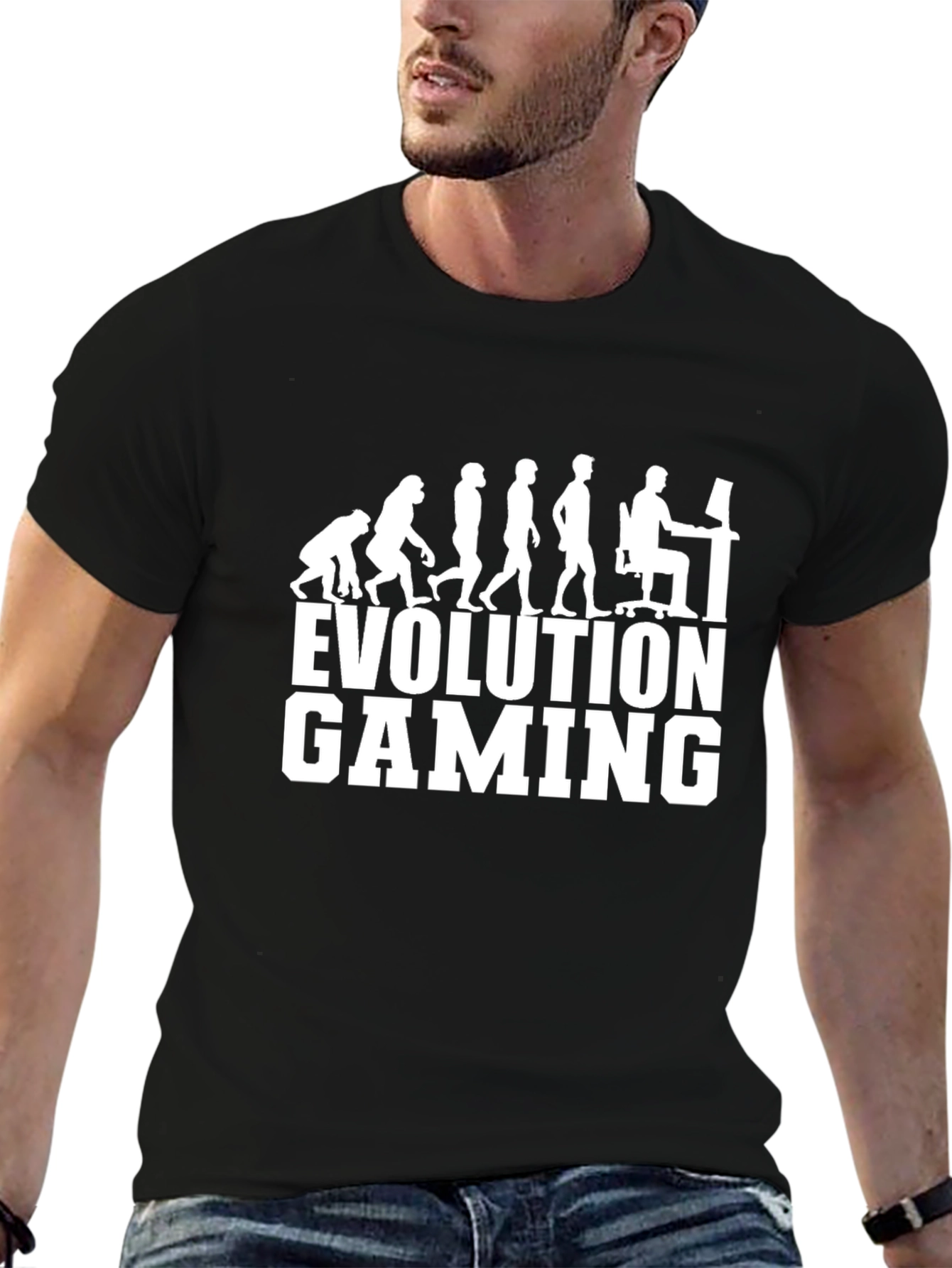 Evolution of Gaming T-Shirt - Funny Gamer Tee