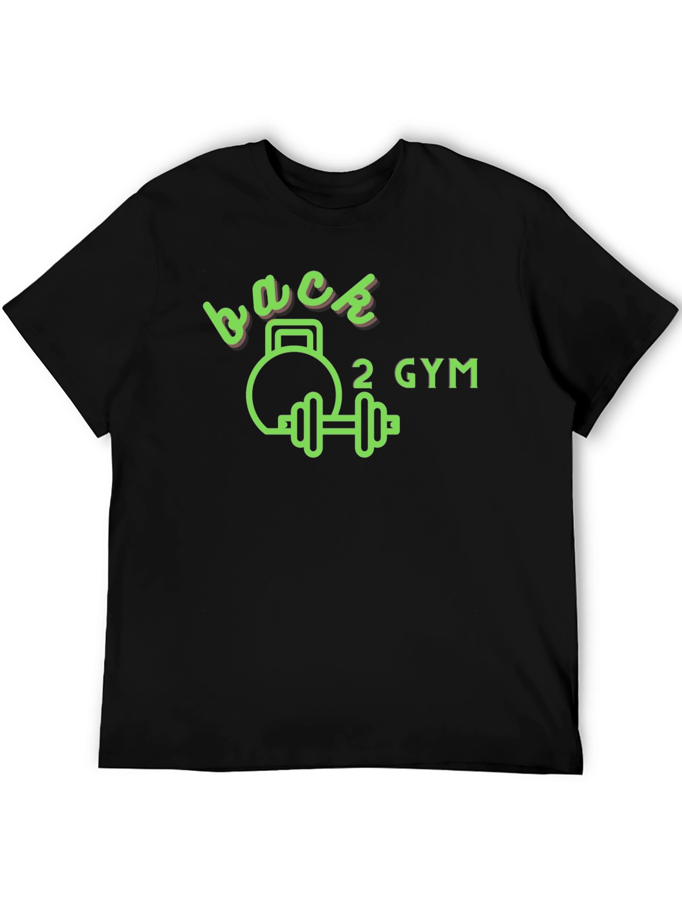 Back 2 Gym Graphic Tee - Workout Motivation